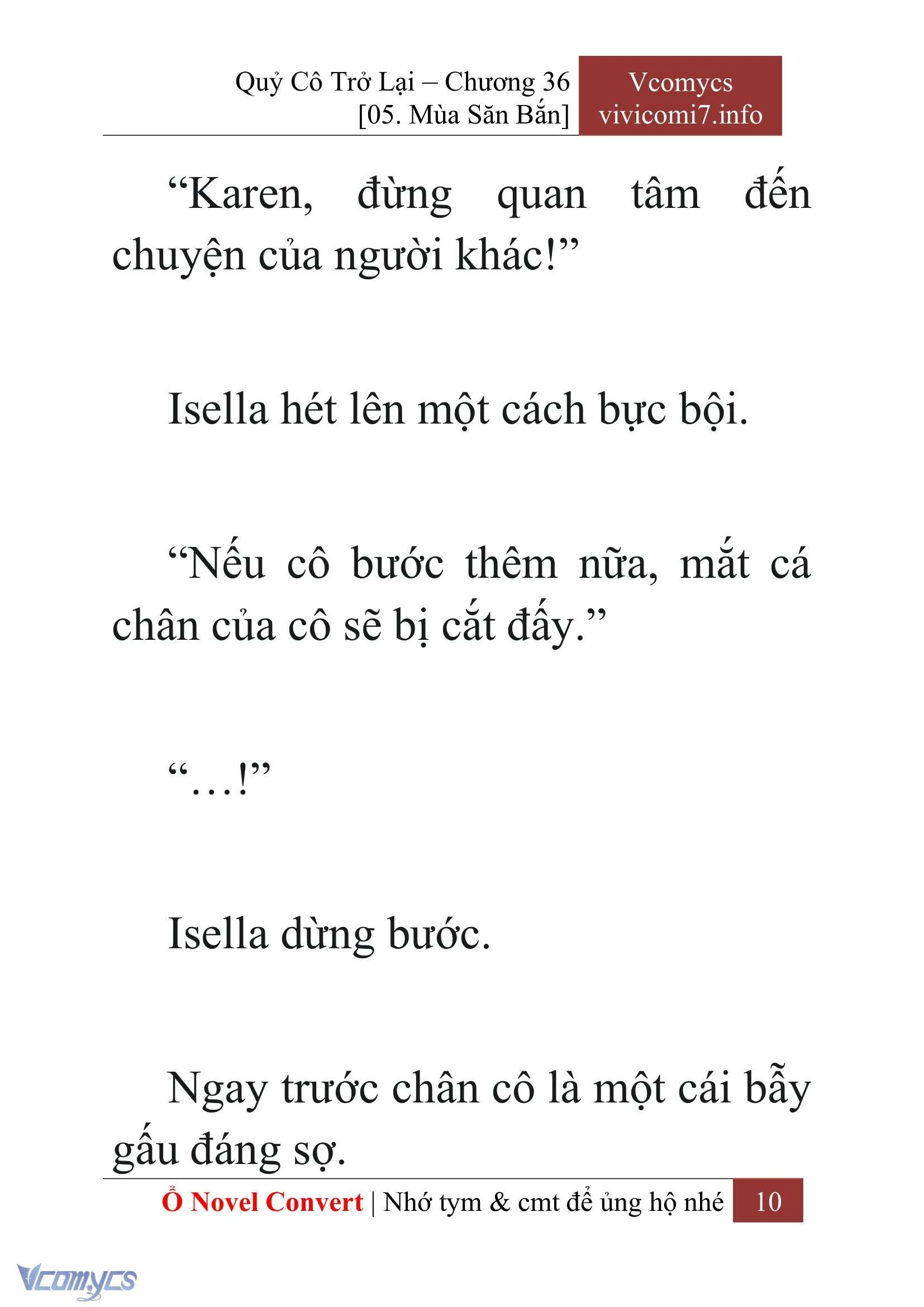 [Novel] Quý Cô Trở Lại Chapter  36 - 12