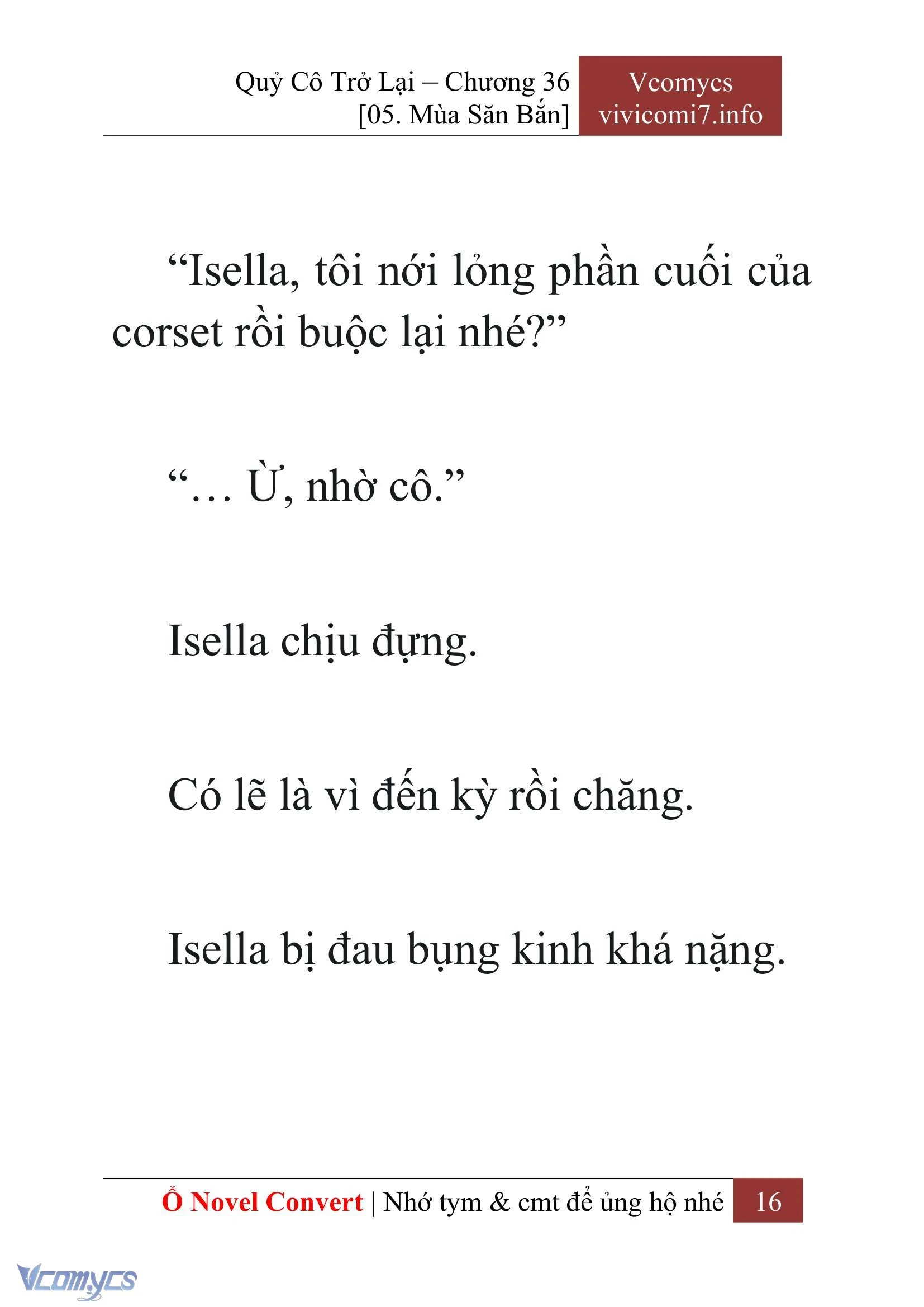 [Novel] Quý Cô Trở Lại Chapter  36 - 18