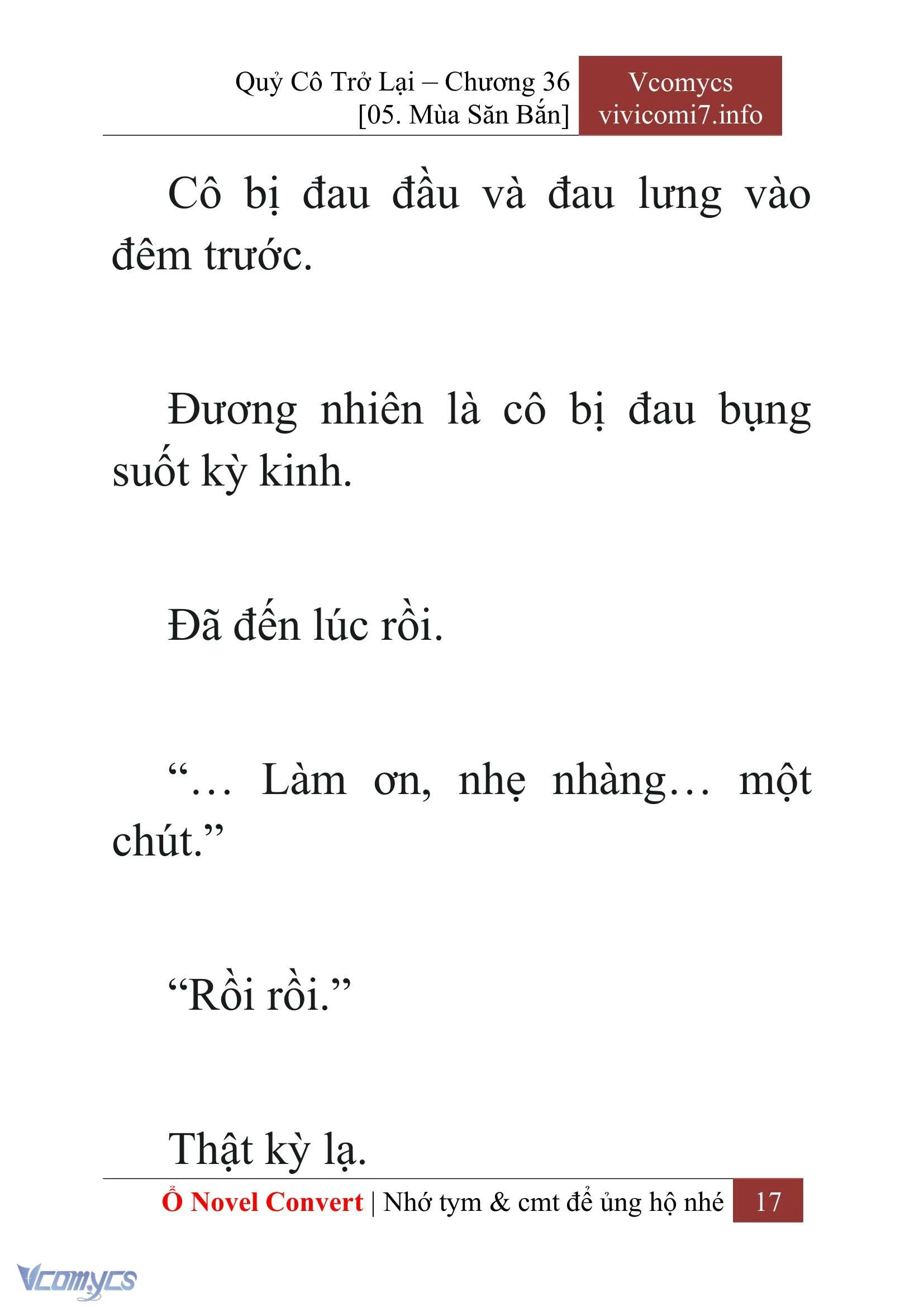 [Novel] Quý Cô Trở Lại Chapter  36 - 19