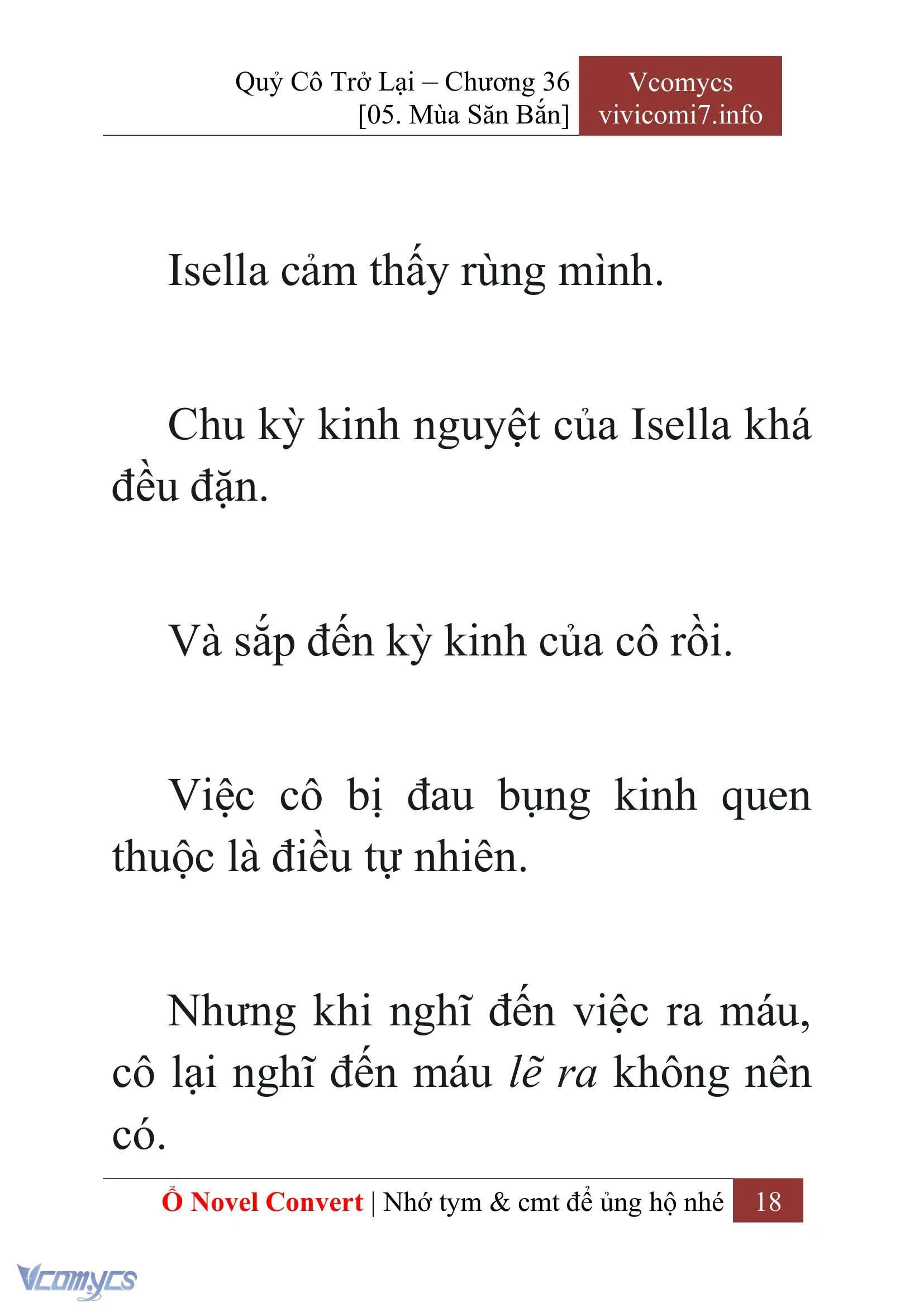 [Novel] Quý Cô Trở Lại Chapter  36 - 20