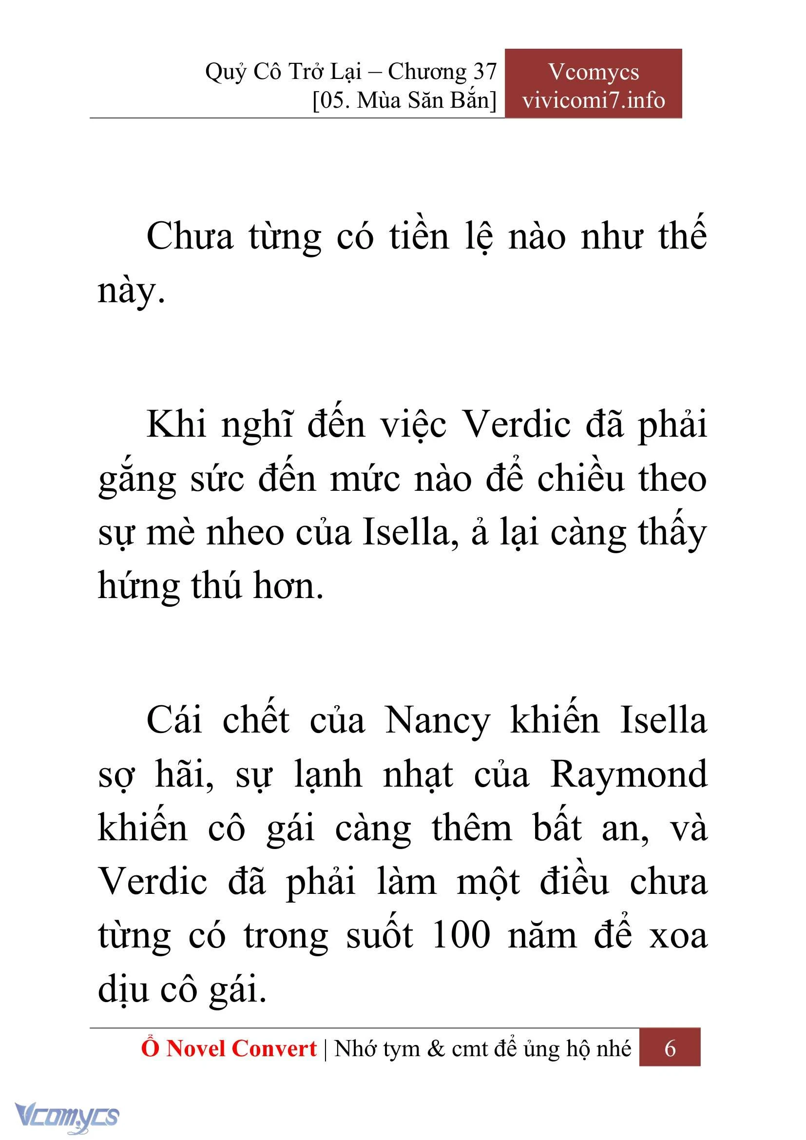 [Novel] Quý Cô Trở Lại Chapter  37 - 8