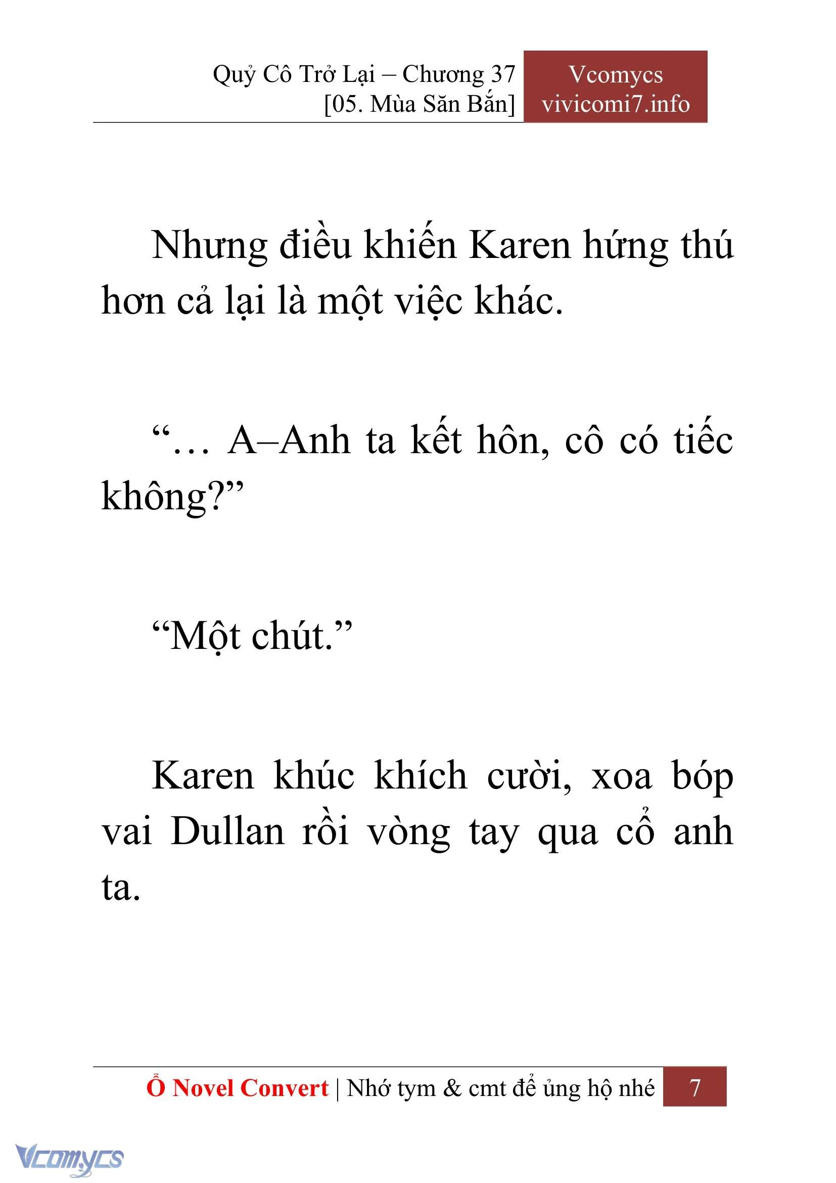 [Novel] Quý Cô Trở Lại Chapter  37 - 9