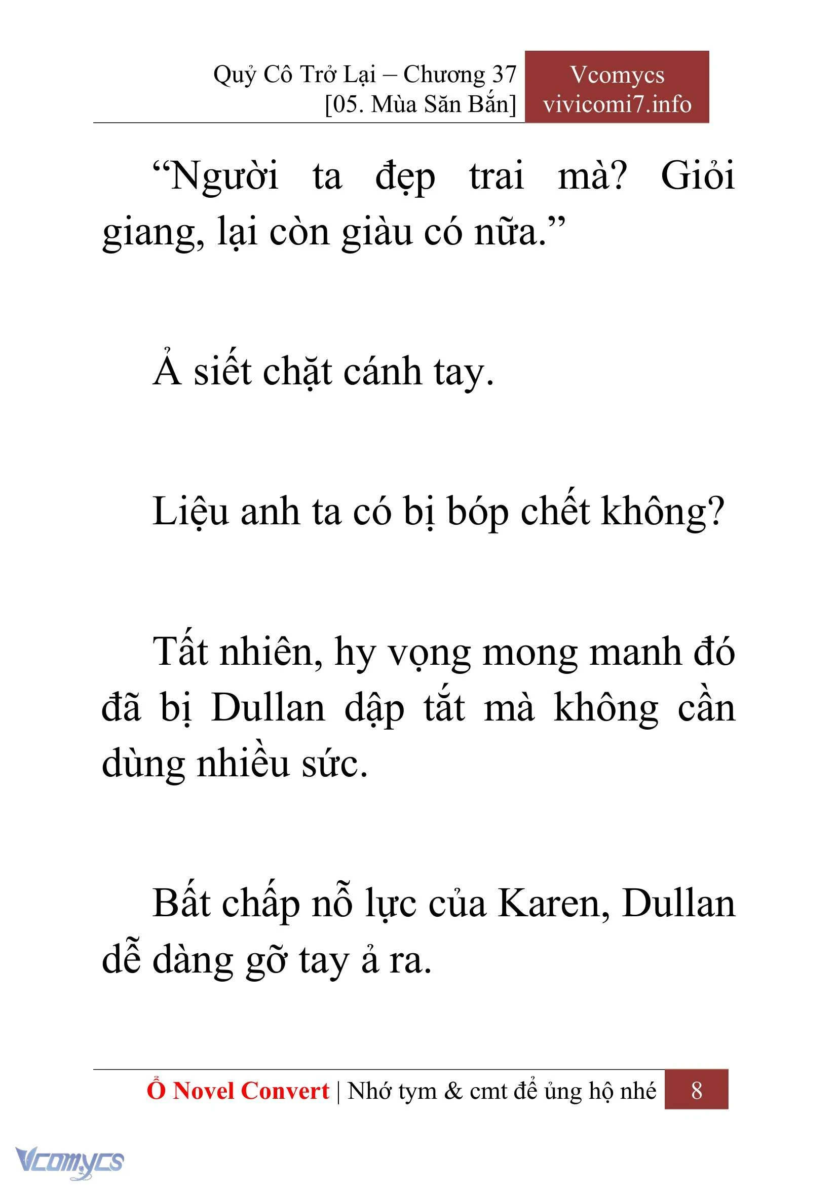 [Novel] Quý Cô Trở Lại Chapter  37 - 10
