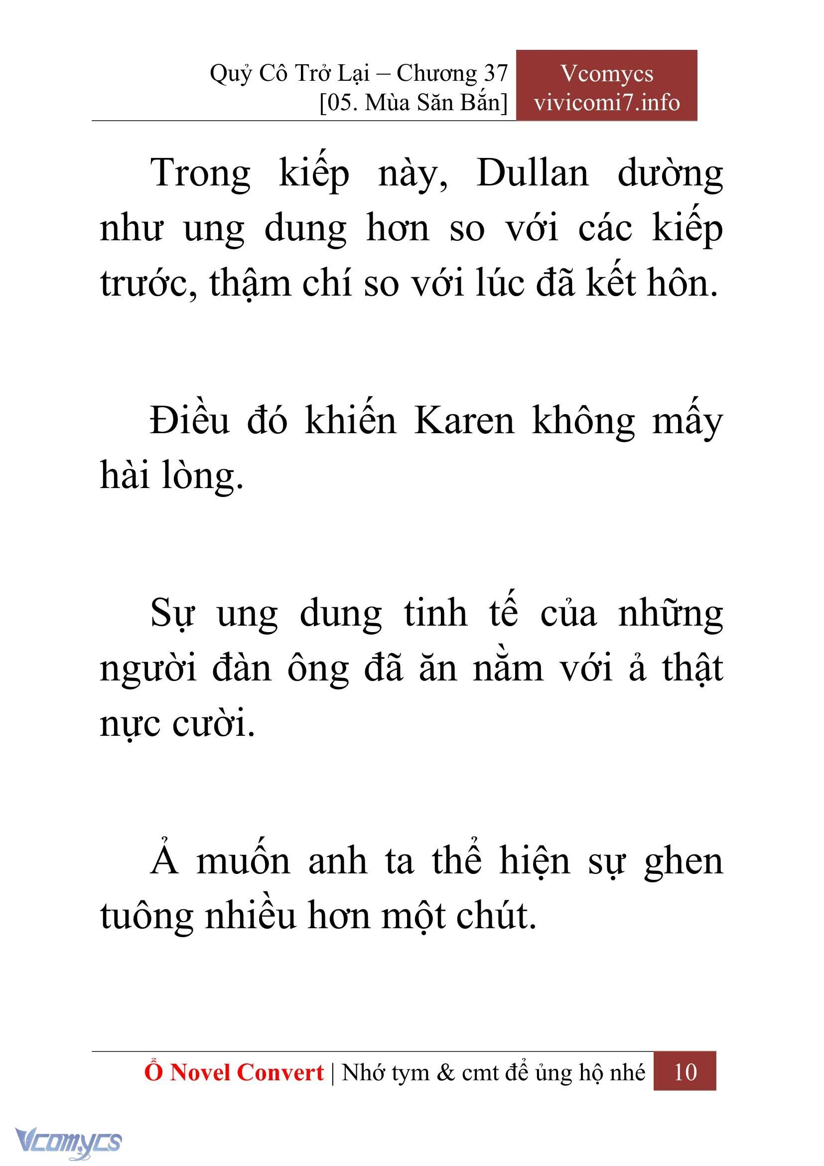 [Novel] Quý Cô Trở Lại Chapter  37 - 12