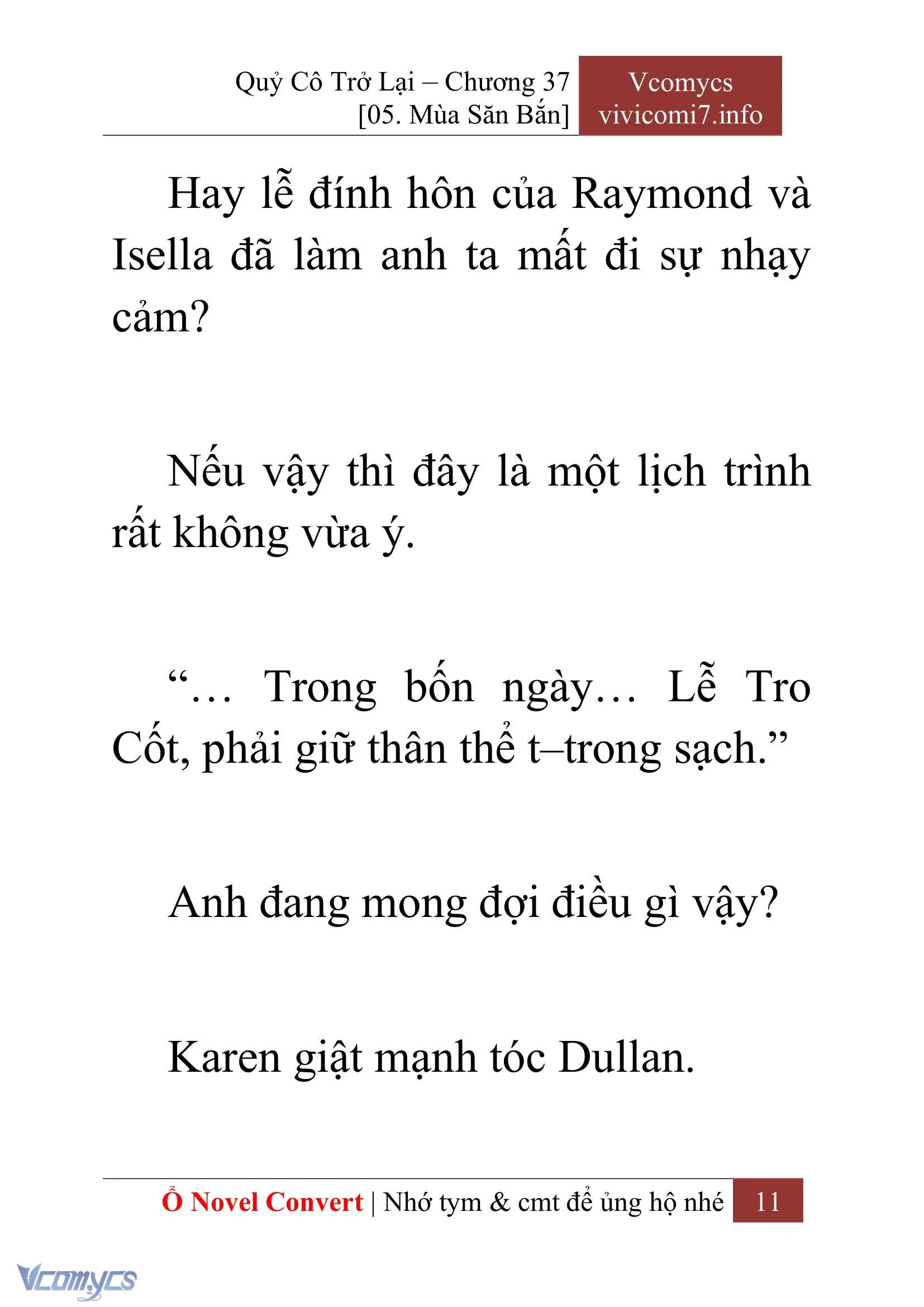 [Novel] Quý Cô Trở Lại Chapter  37 - 13