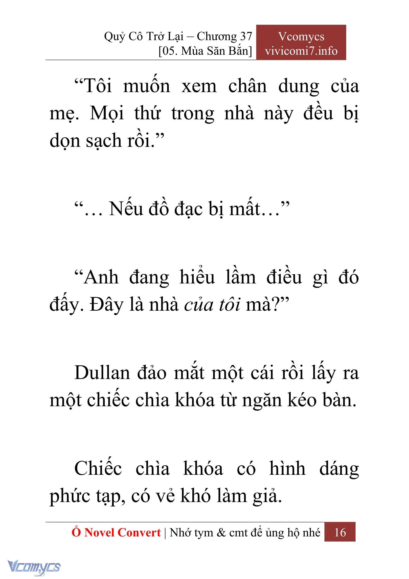 [Novel] Quý Cô Trở Lại Chapter  37 - 18