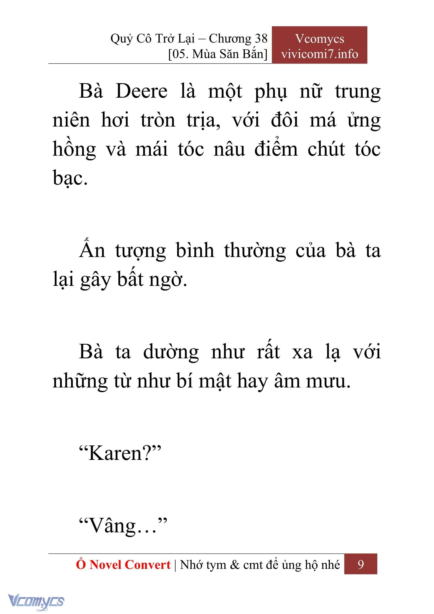 [Novel] Quý Cô Trở Lại Chapter  38 - 11