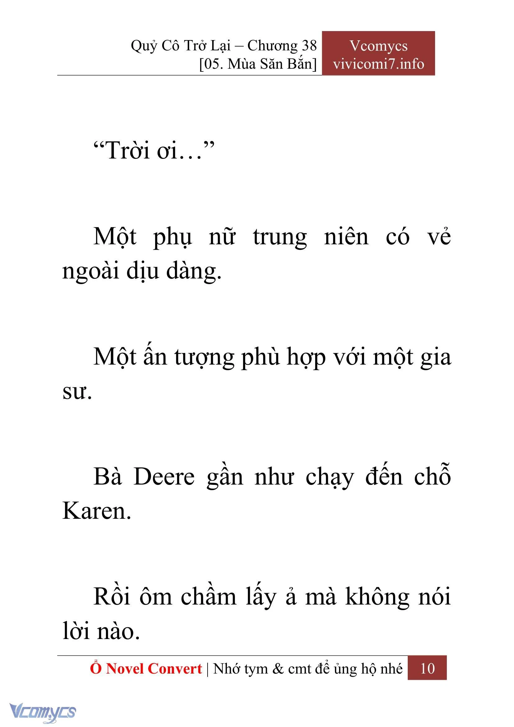 [Novel] Quý Cô Trở Lại Chapter  38 - 12