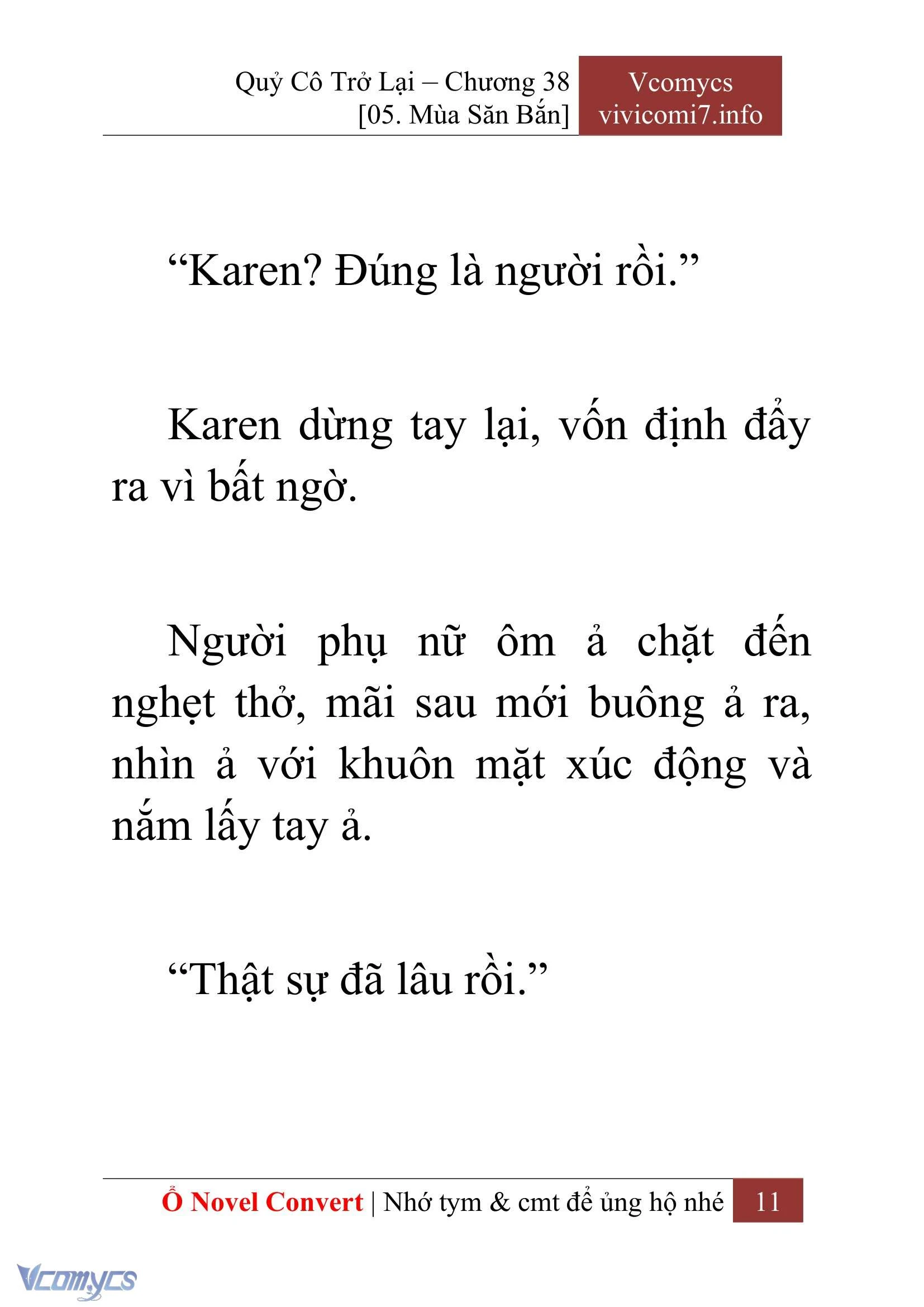 [Novel] Quý Cô Trở Lại Chapter  38 - 13