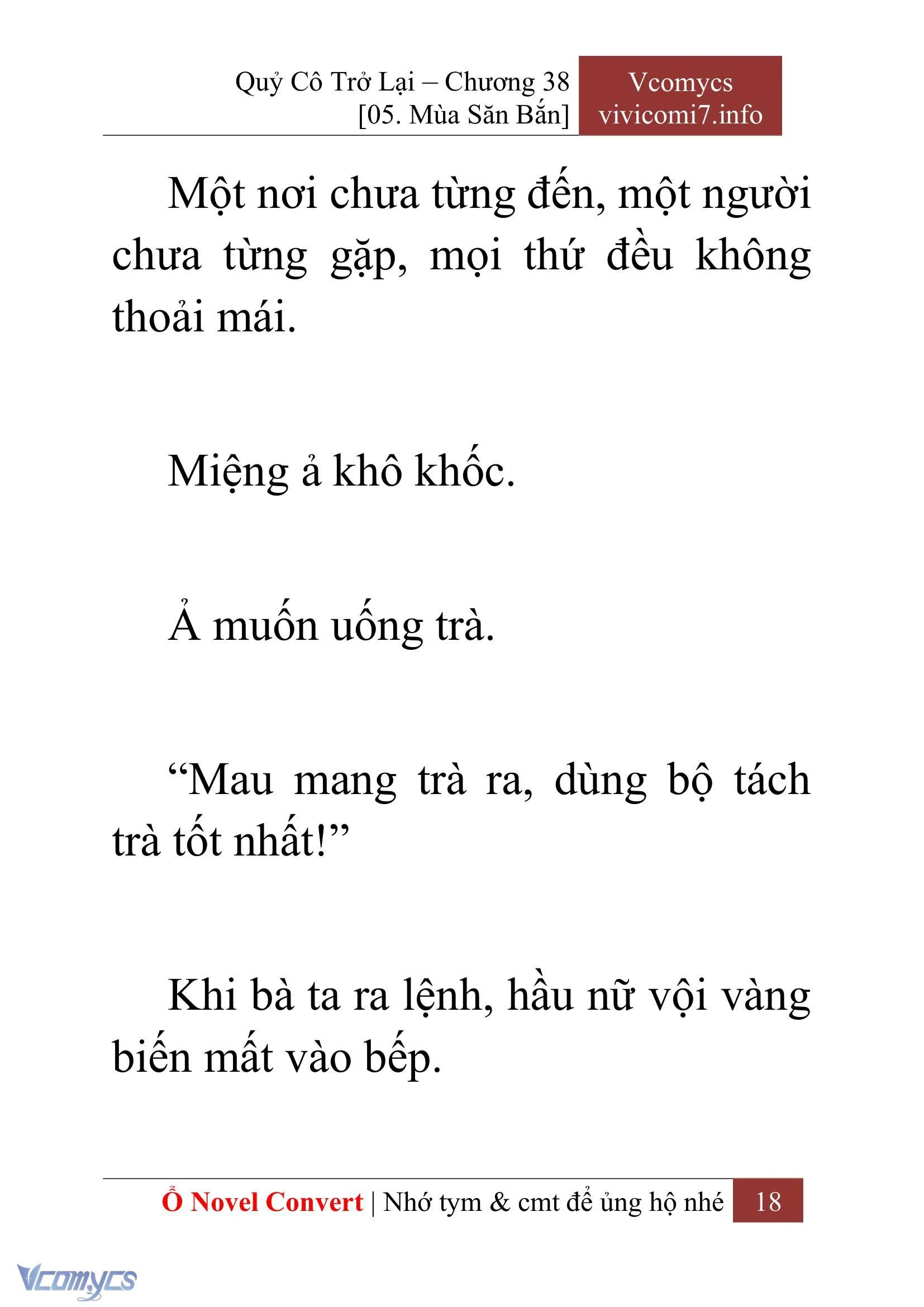 [Novel] Quý Cô Trở Lại Chapter  38 - 20