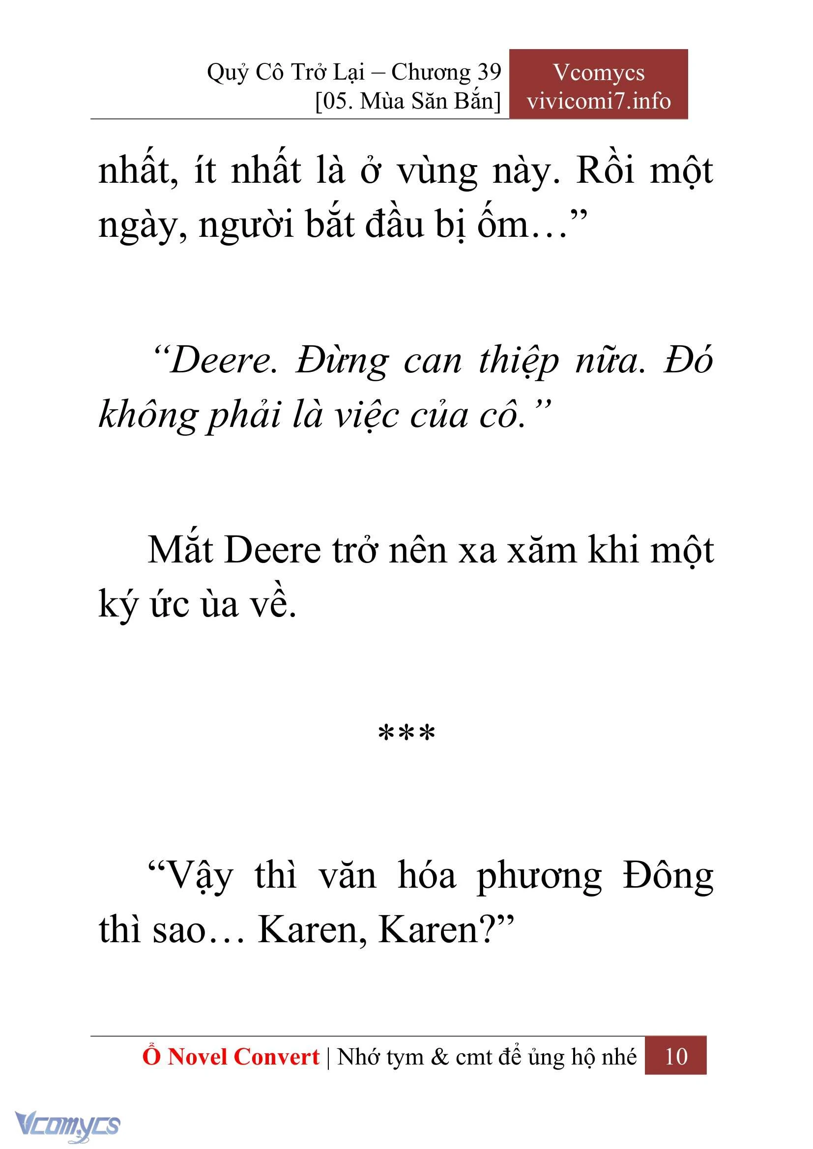 [Novel] Quý Cô Trở Lại Chapter  39 - 12