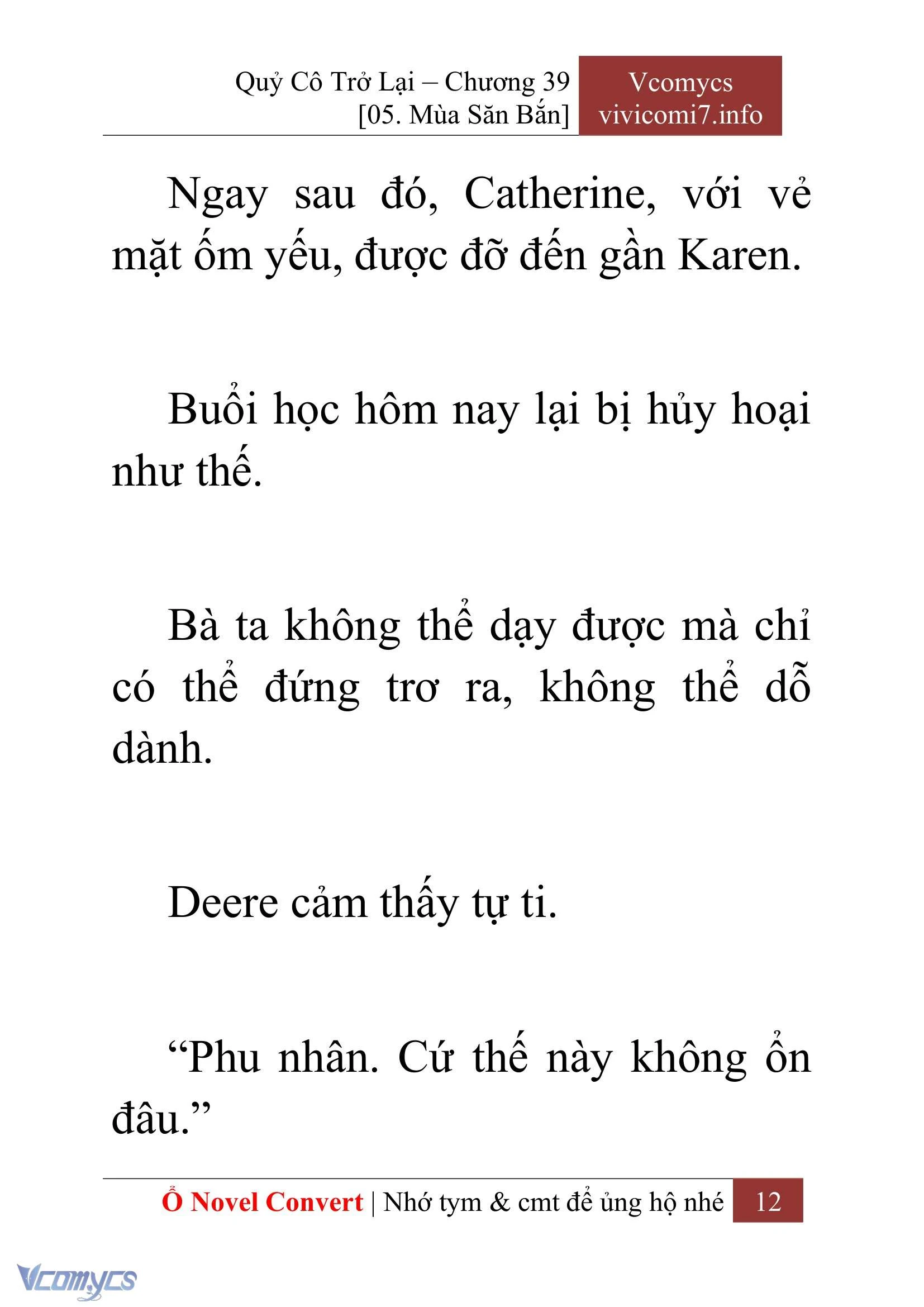 [Novel] Quý Cô Trở Lại Chapter  39 - 14