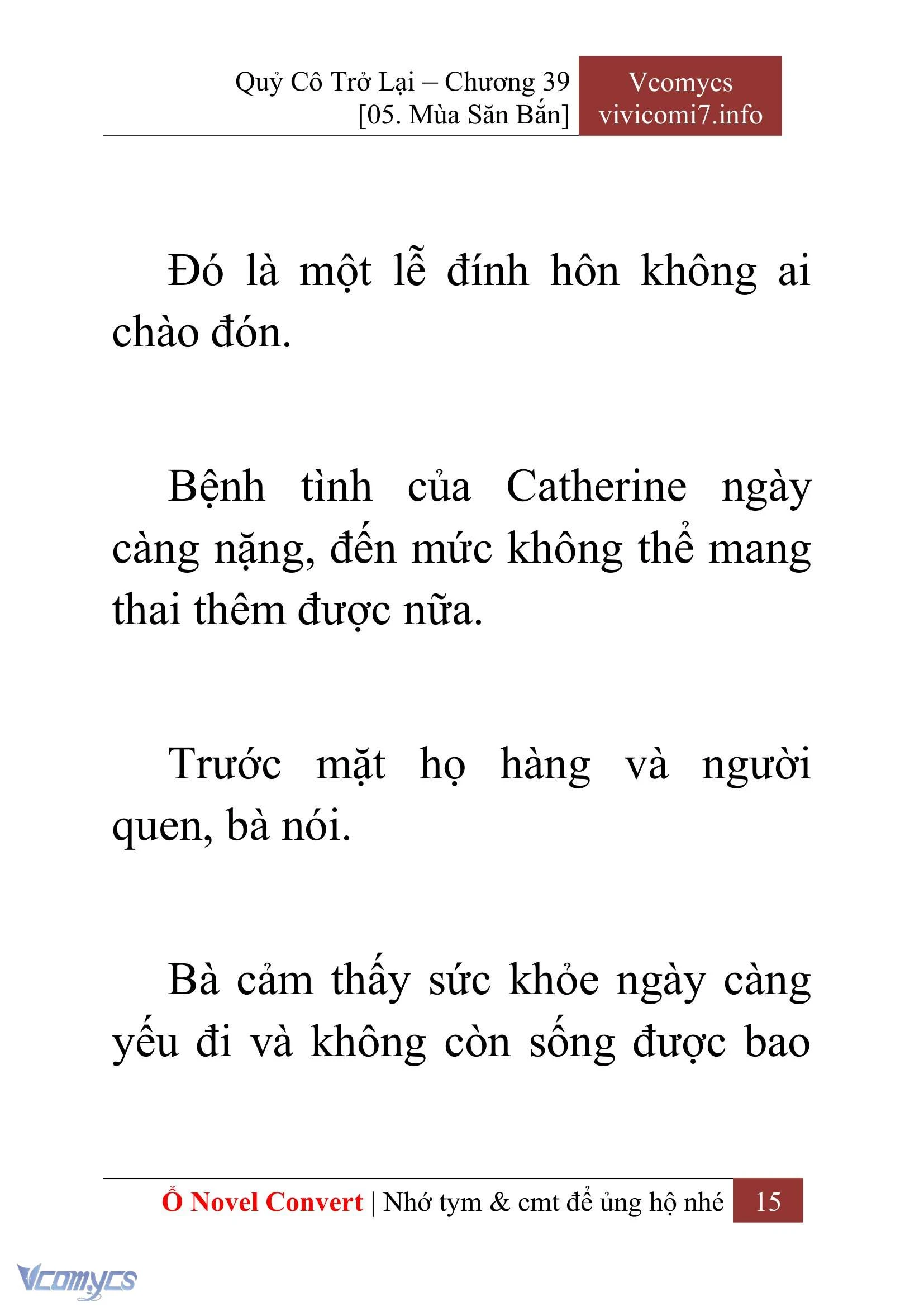 [Novel] Quý Cô Trở Lại Chapter  39 - 17