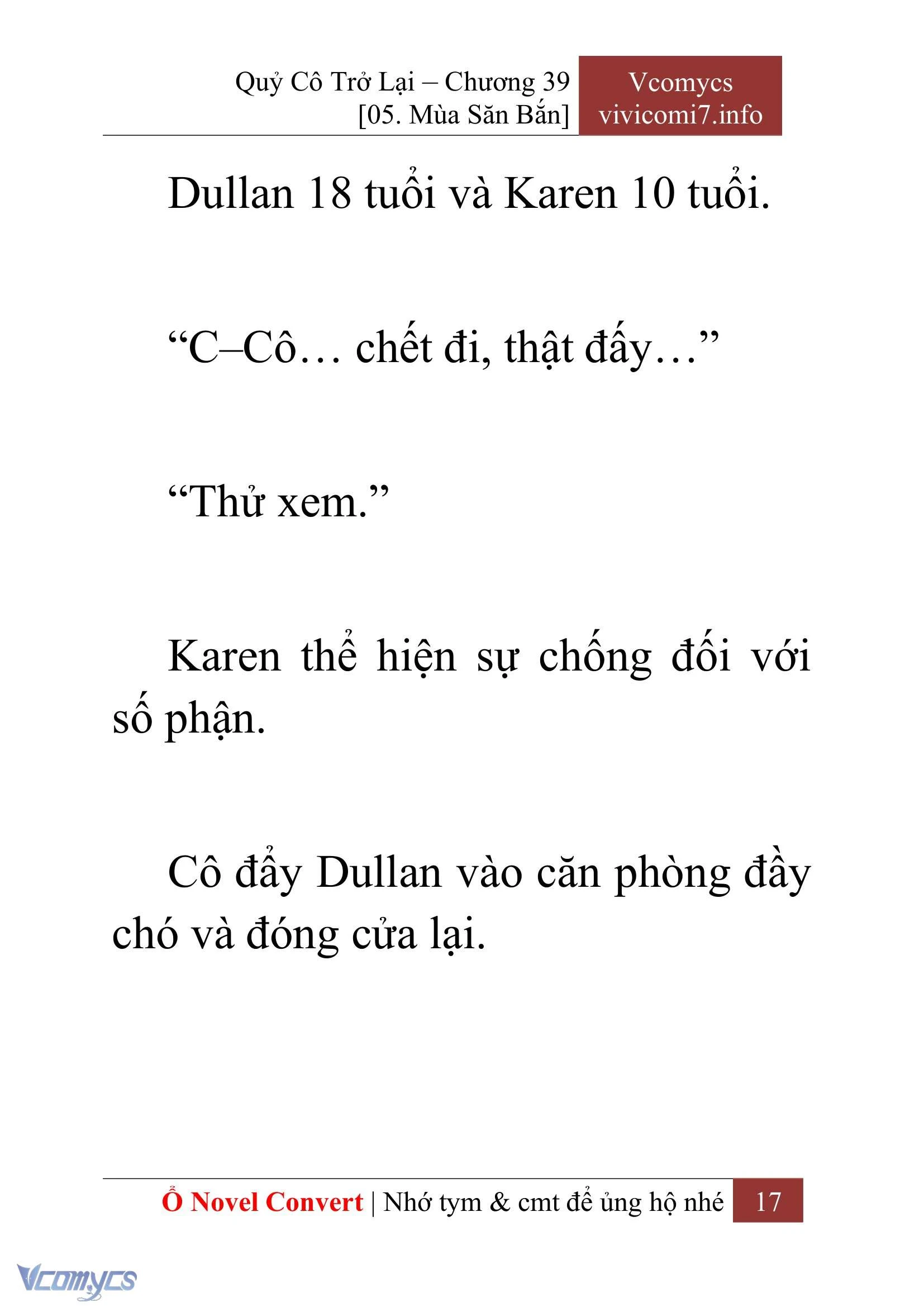 [Novel] Quý Cô Trở Lại Chapter  39 - 19