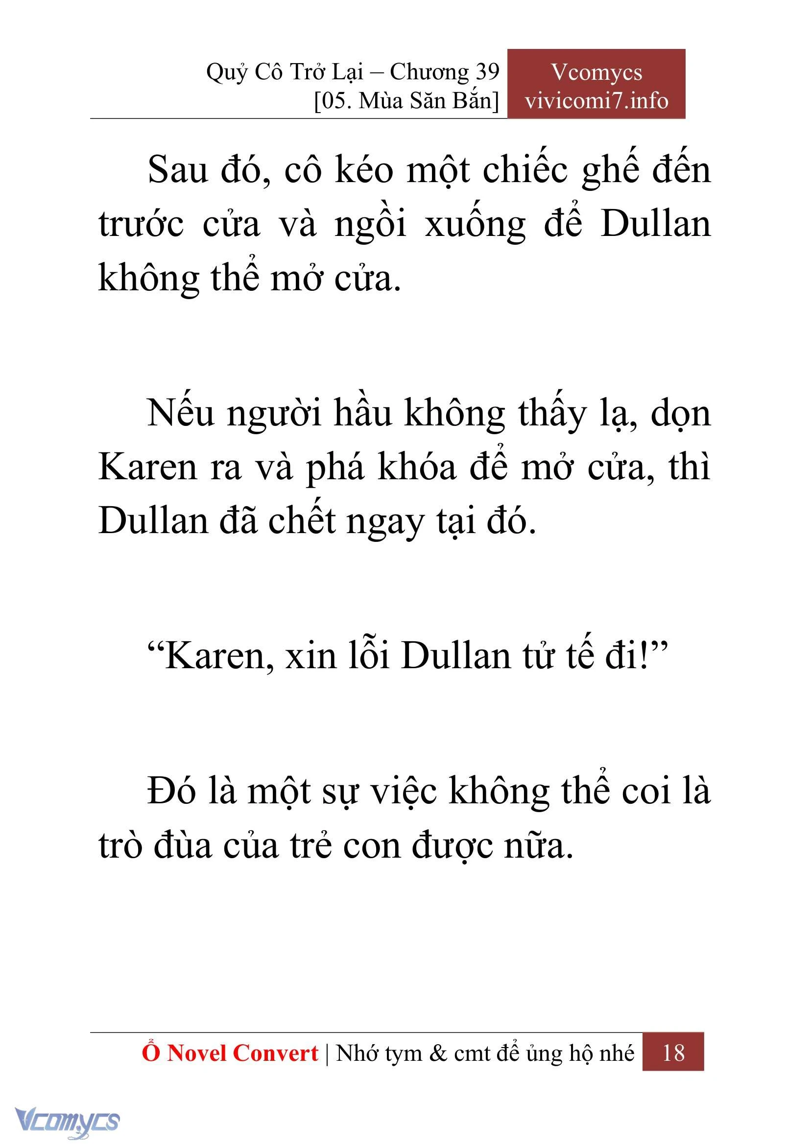 [Novel] Quý Cô Trở Lại Chapter  39 - 20