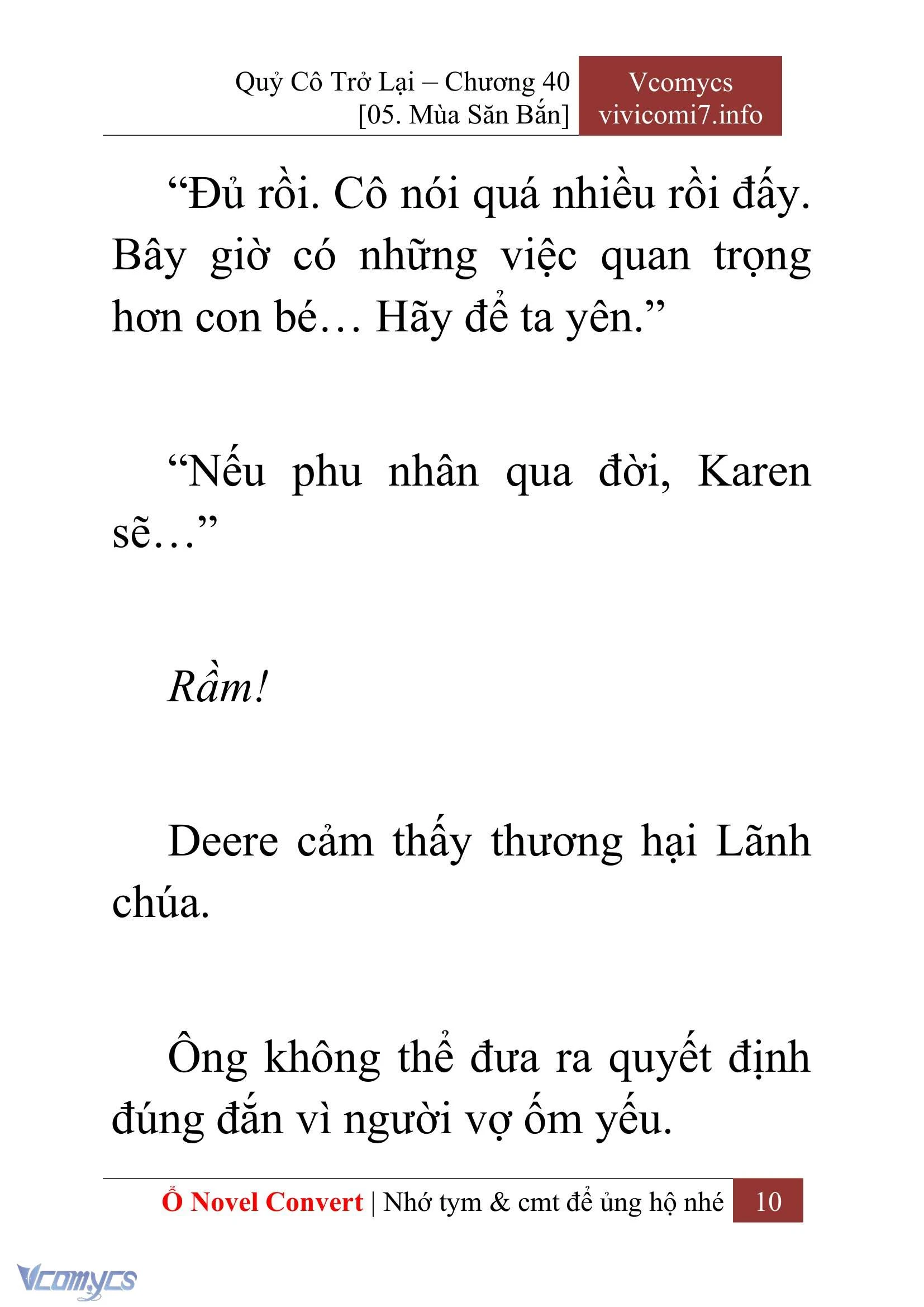 [Novel] Quý Cô Trở Lại Chapter  40 - 12