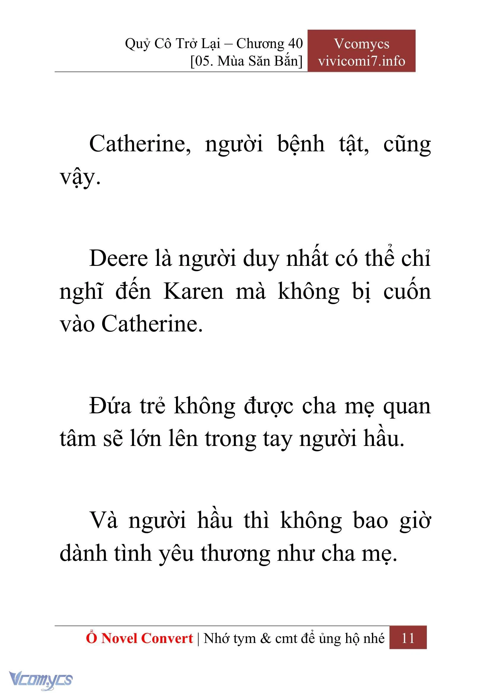 [Novel] Quý Cô Trở Lại Chapter  40 - 13