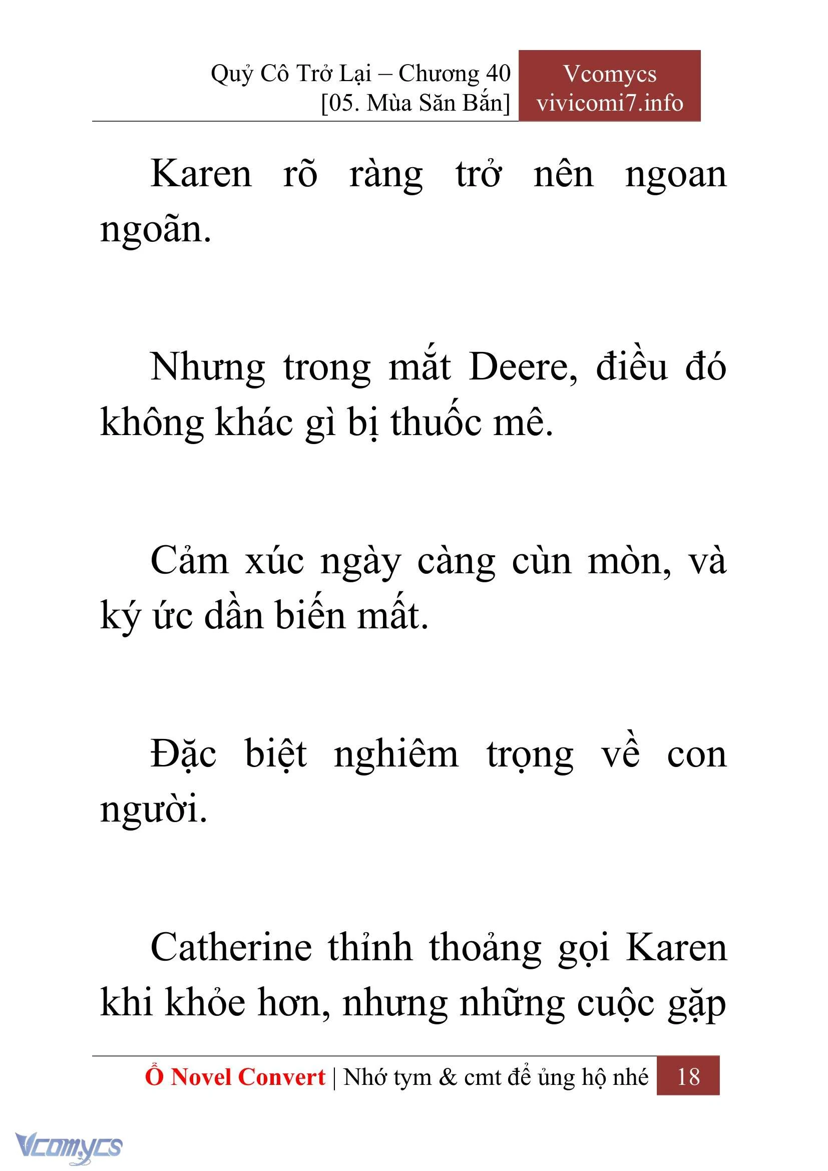 [Novel] Quý Cô Trở Lại Chapter  40 - 20