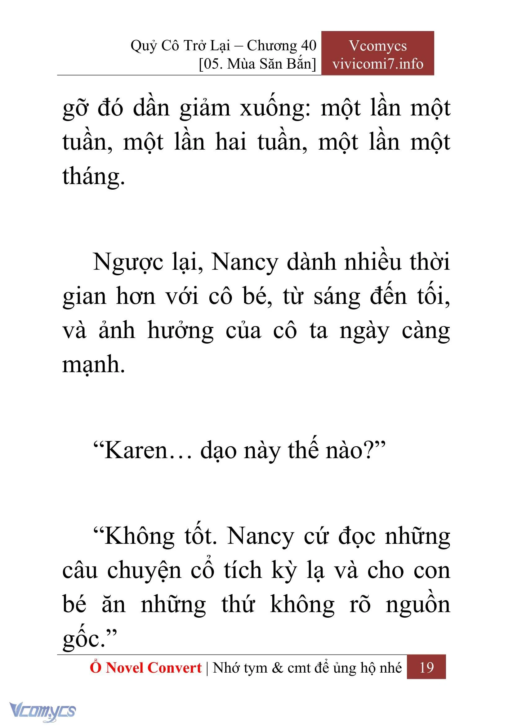 [Novel] Quý Cô Trở Lại Chapter  40 - 21