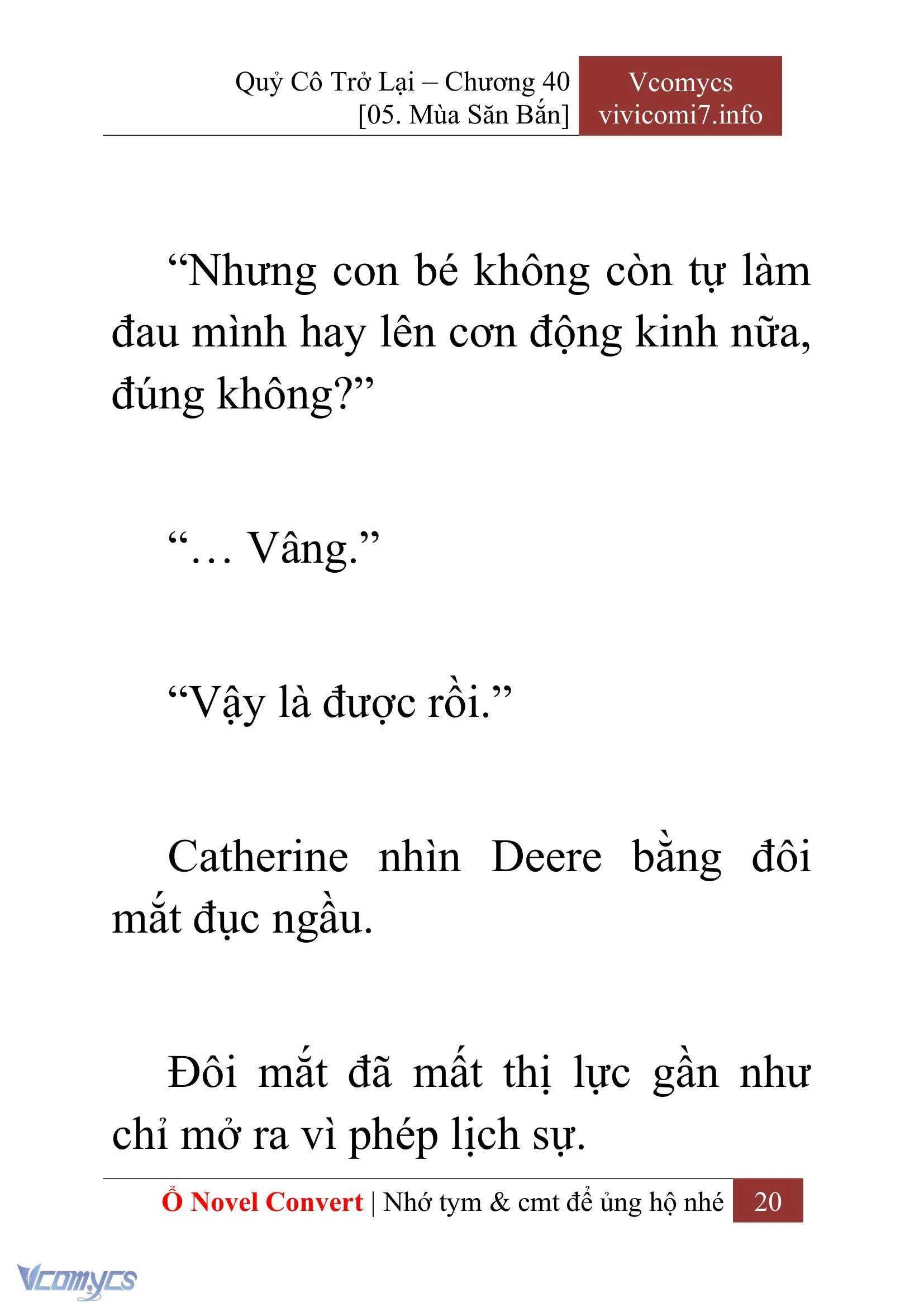 [Novel] Quý Cô Trở Lại Chapter  40 - 22