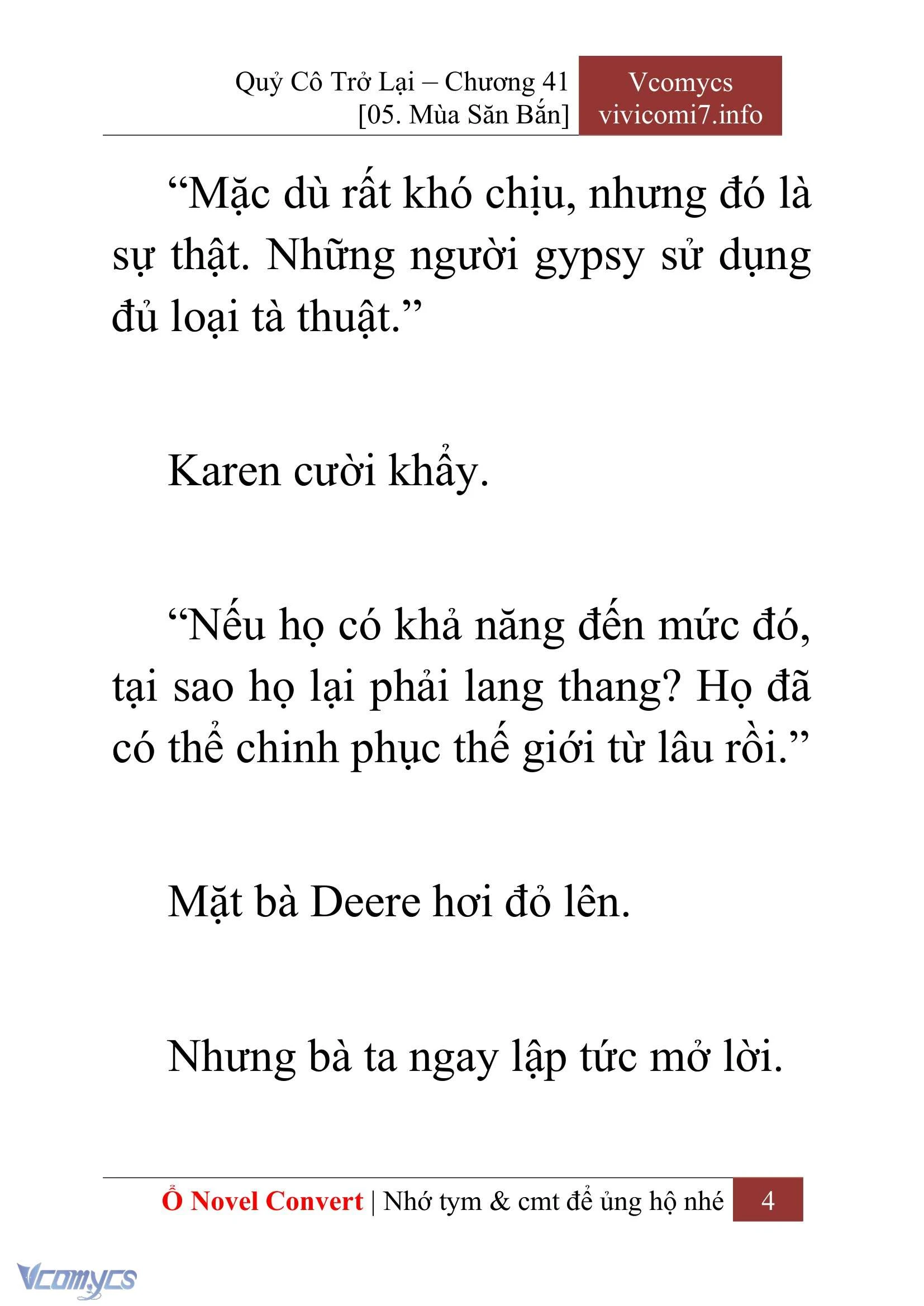 [Novel] Quý Cô Trở Lại Chapter  41 - 6