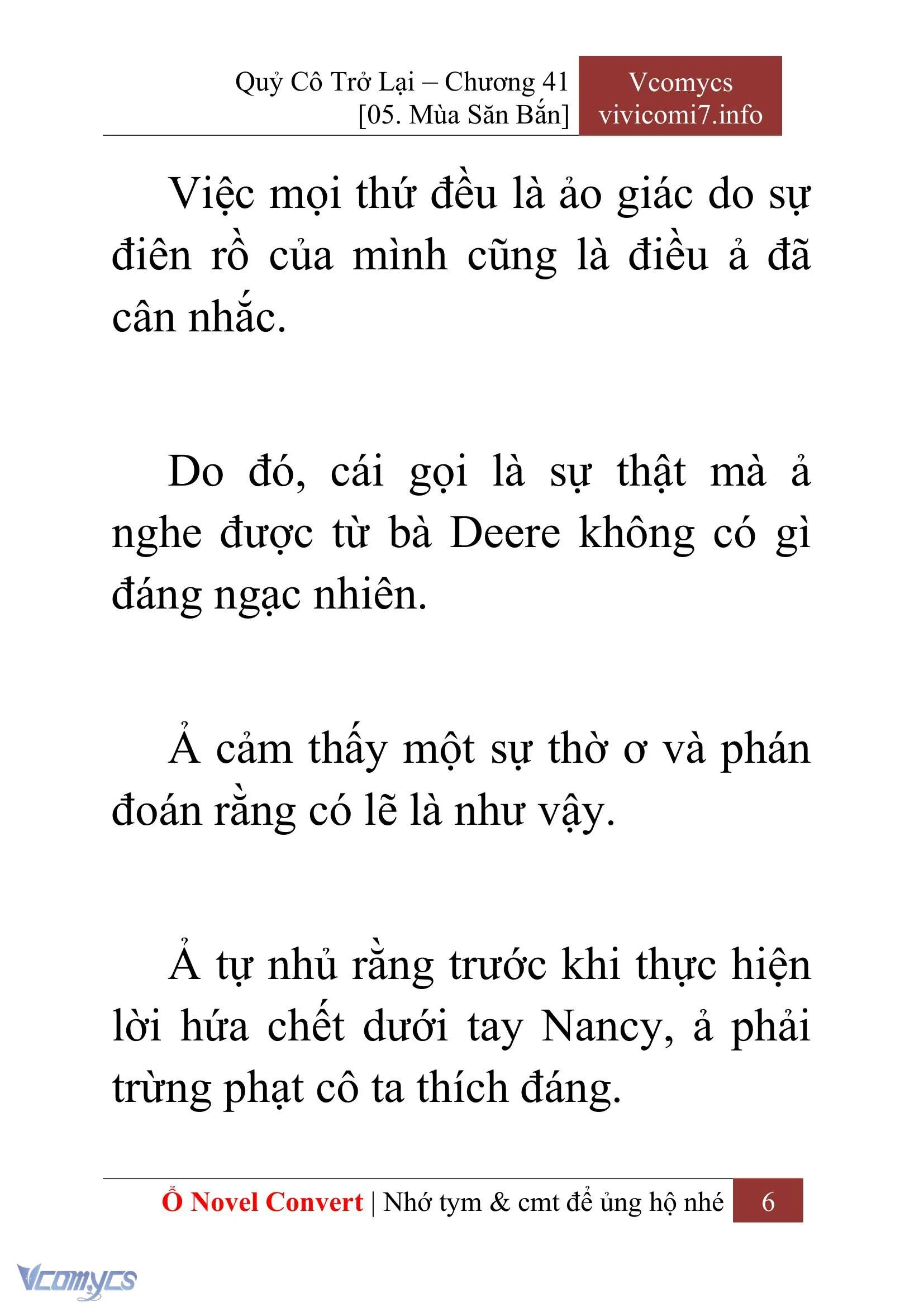[Novel] Quý Cô Trở Lại Chapter  41 - 8