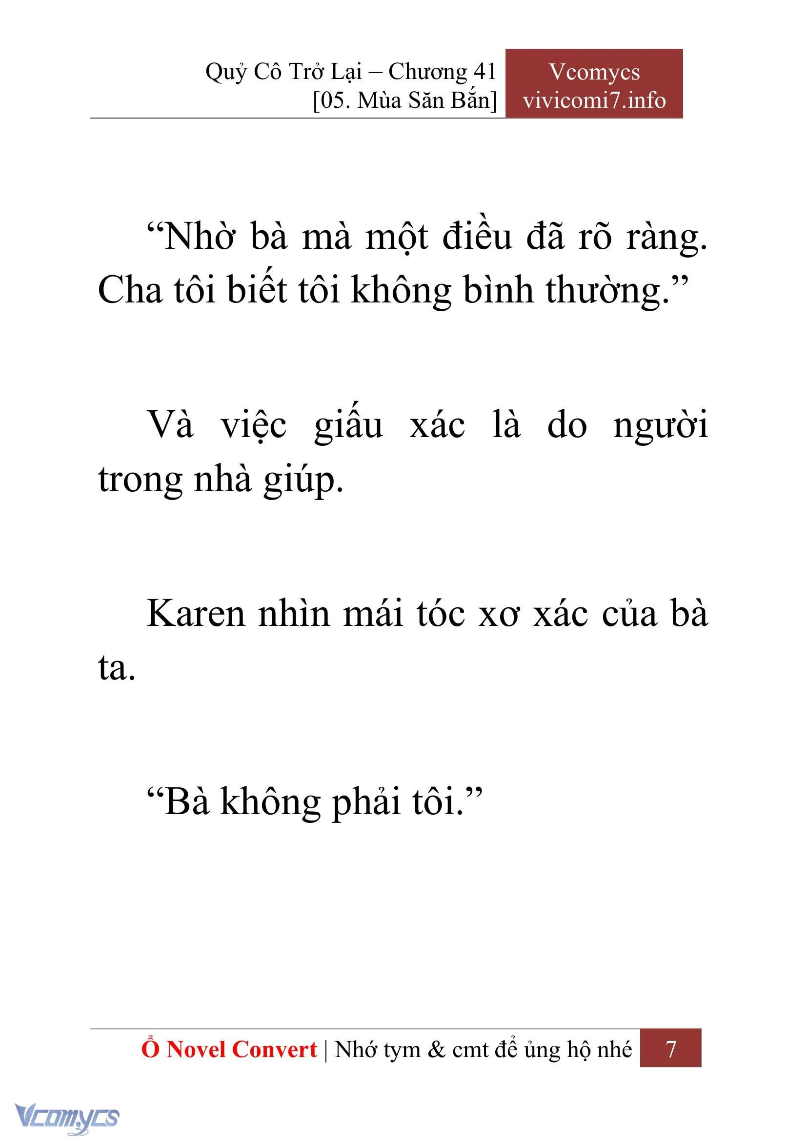 [Novel] Quý Cô Trở Lại Chapter  41 - 9