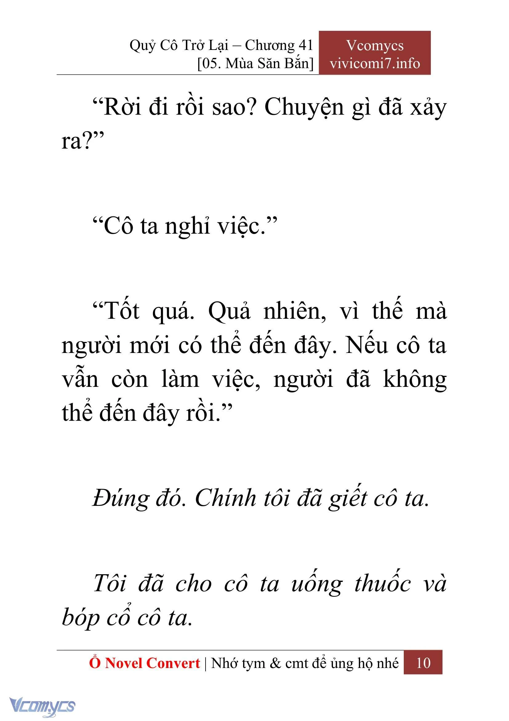 [Novel] Quý Cô Trở Lại Chapter  41 - 12