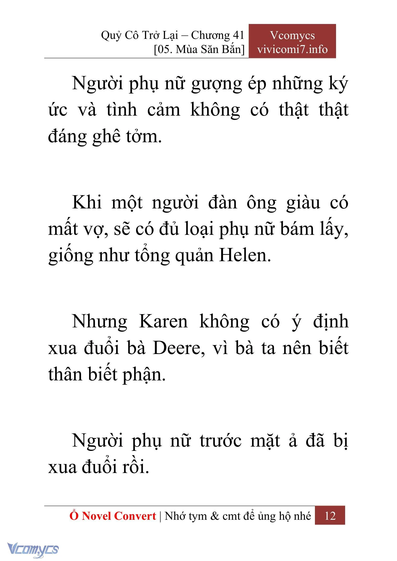 [Novel] Quý Cô Trở Lại Chapter  41 - 14