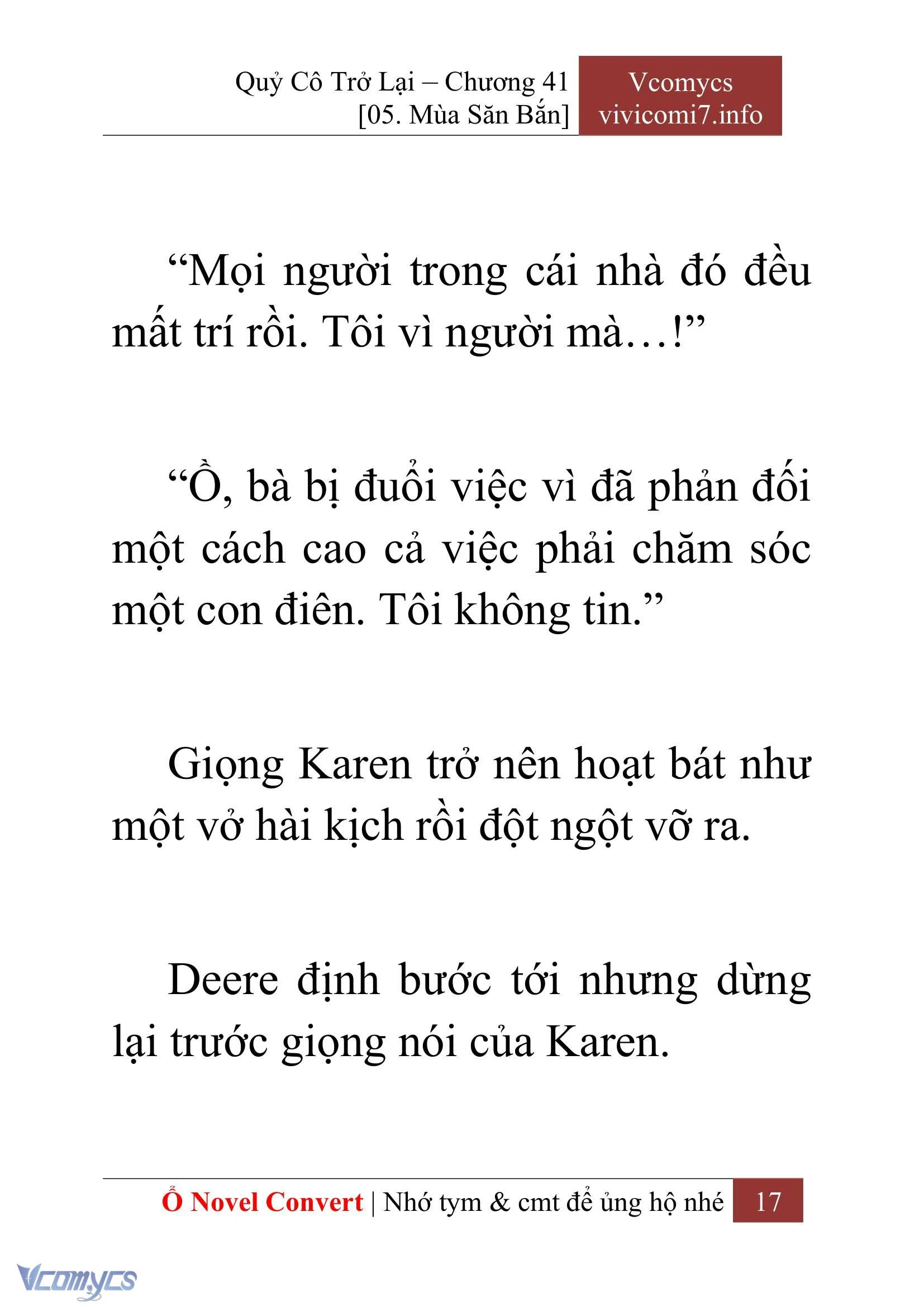 [Novel] Quý Cô Trở Lại Chapter  41 - 19