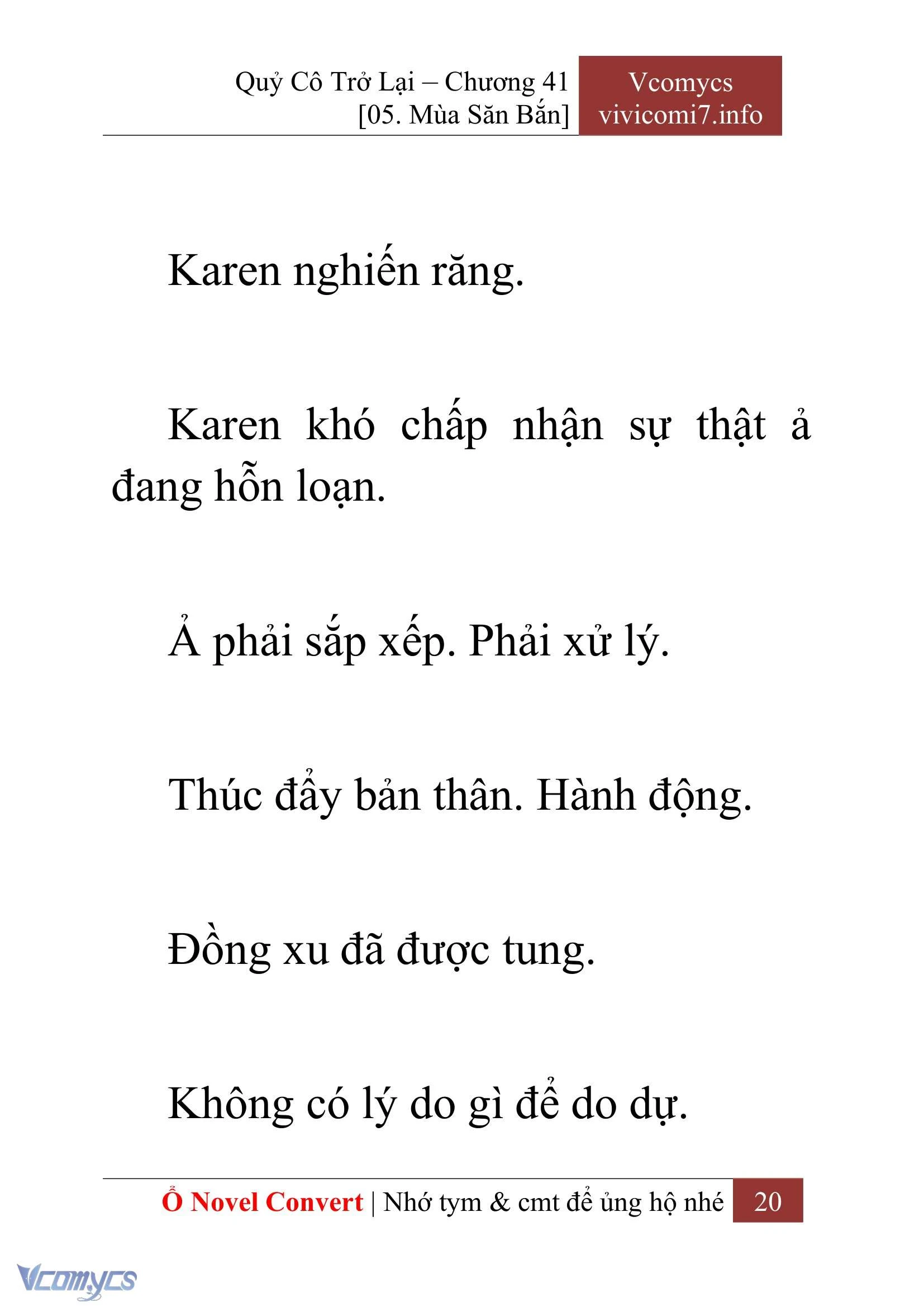 [Novel] Quý Cô Trở Lại Chapter  41 - 22