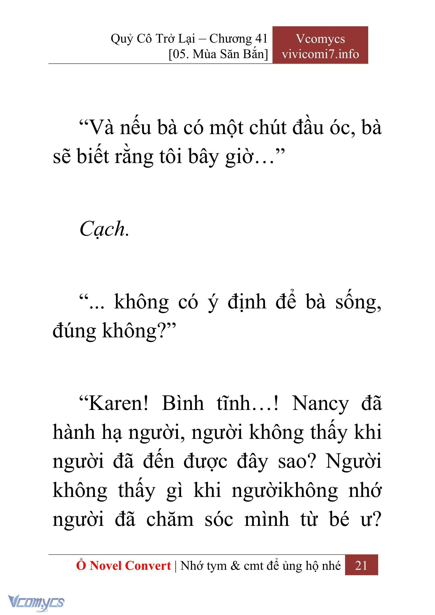 [Novel] Quý Cô Trở Lại Chapter  41 - 23