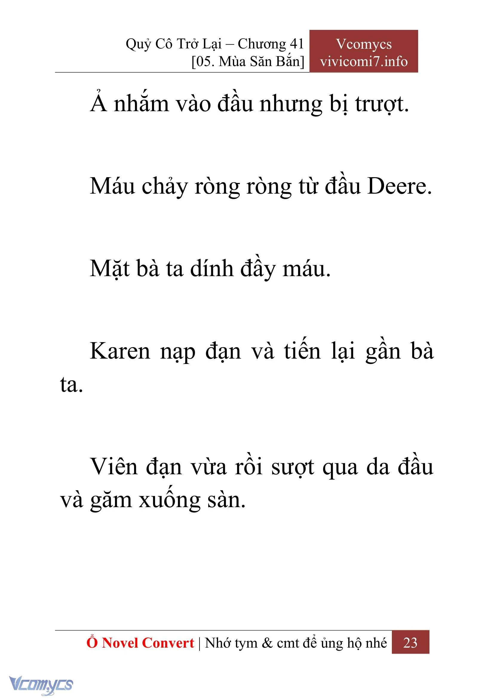 [Novel] Quý Cô Trở Lại Chapter  41 - 25