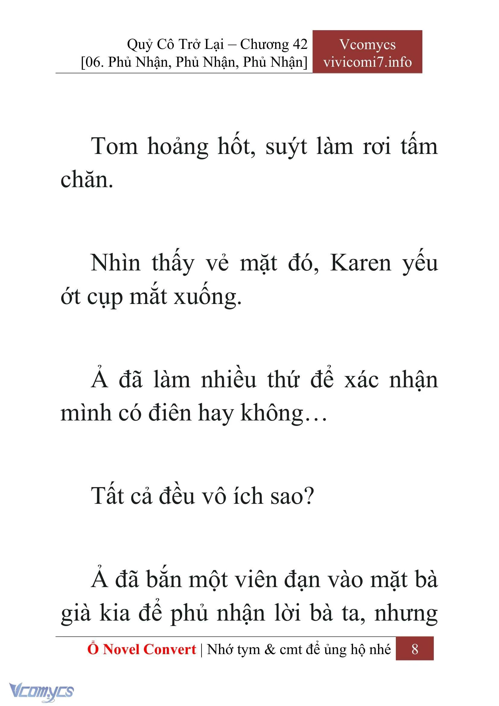 [Novel] Quý Cô Trở Lại Chapter  42 - 10