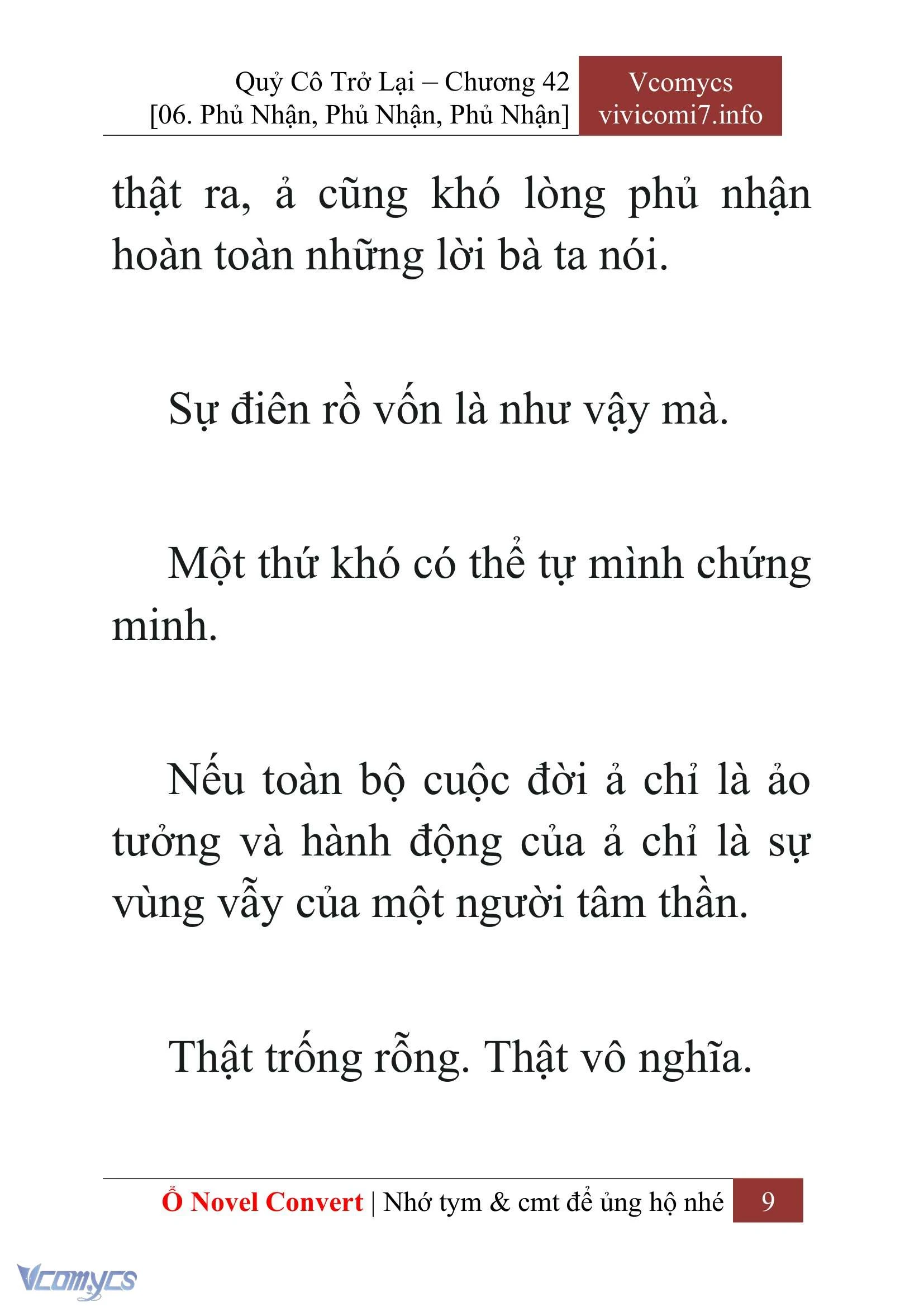 [Novel] Quý Cô Trở Lại Chapter  42 - 11