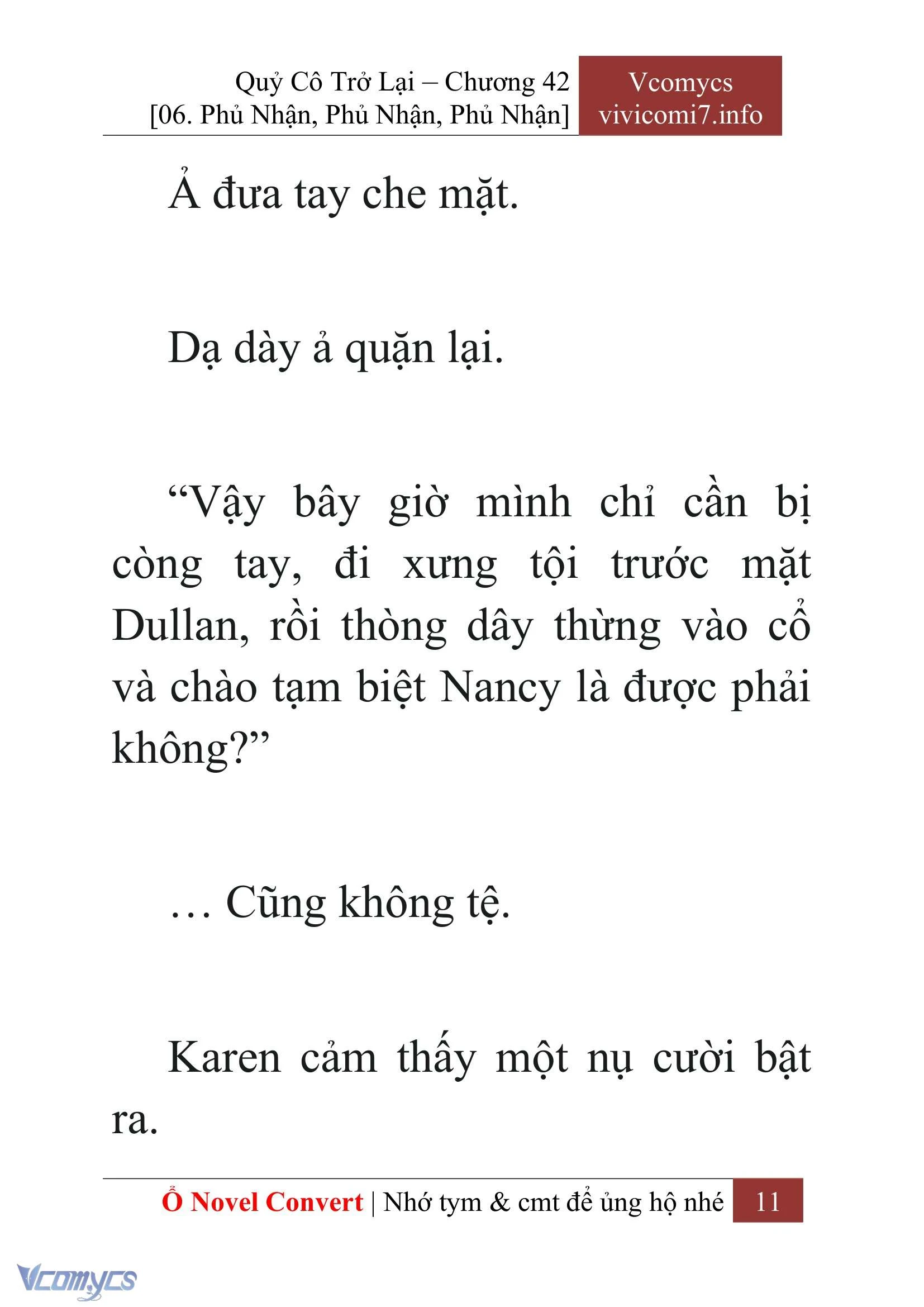 [Novel] Quý Cô Trở Lại Chapter  42 - 13
