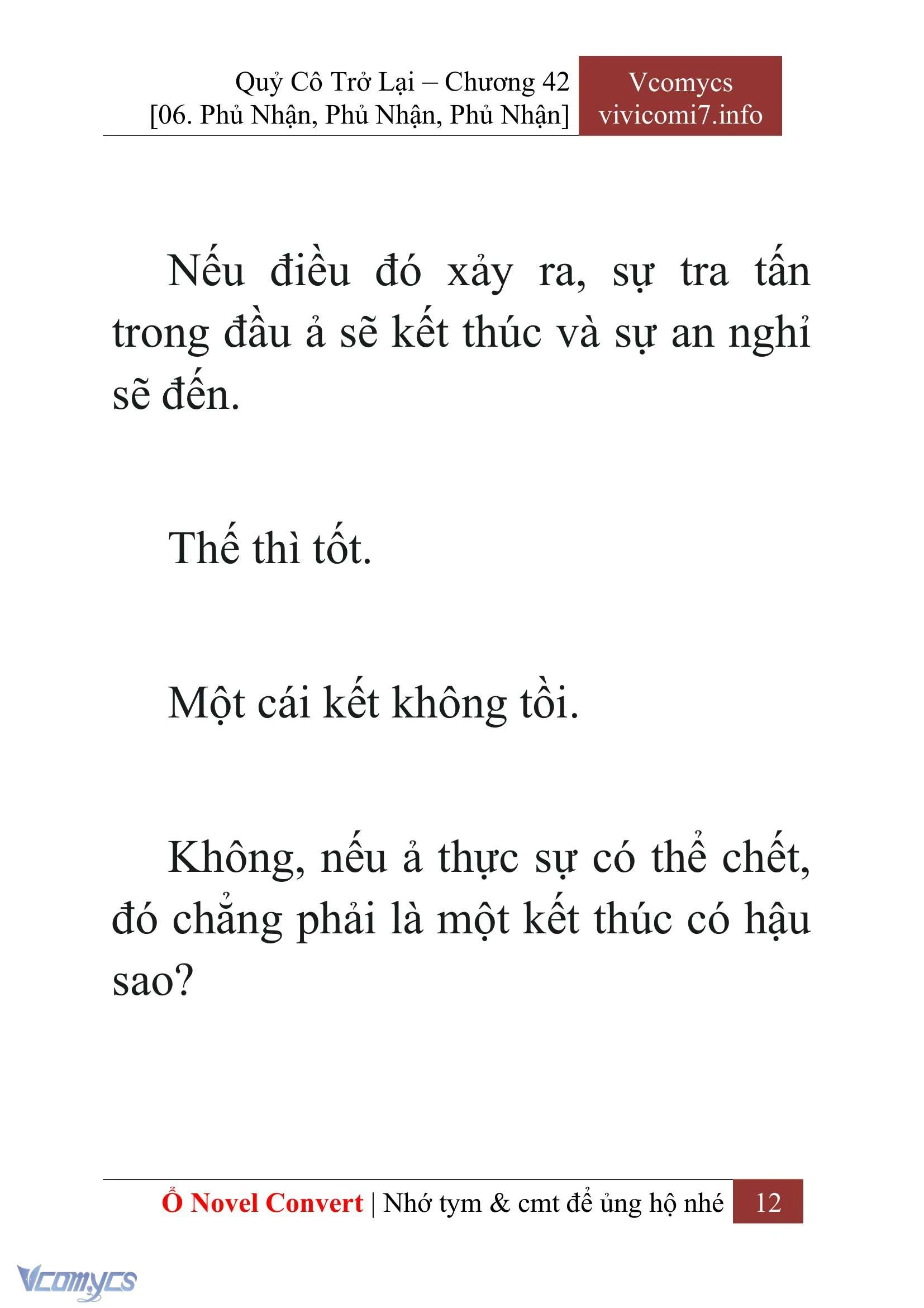 [Novel] Quý Cô Trở Lại Chapter  42 - 14