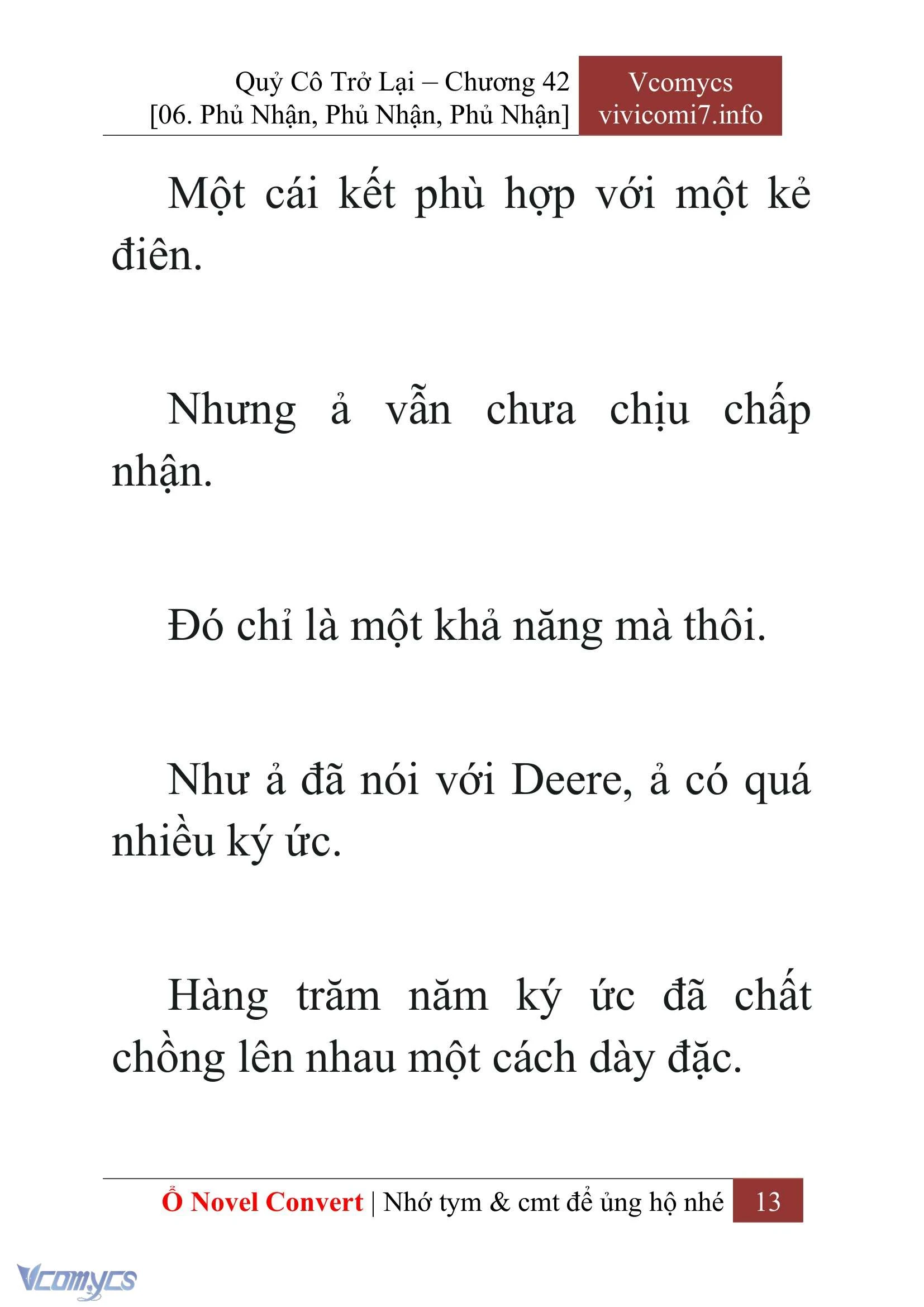 [Novel] Quý Cô Trở Lại Chapter  42 - 15