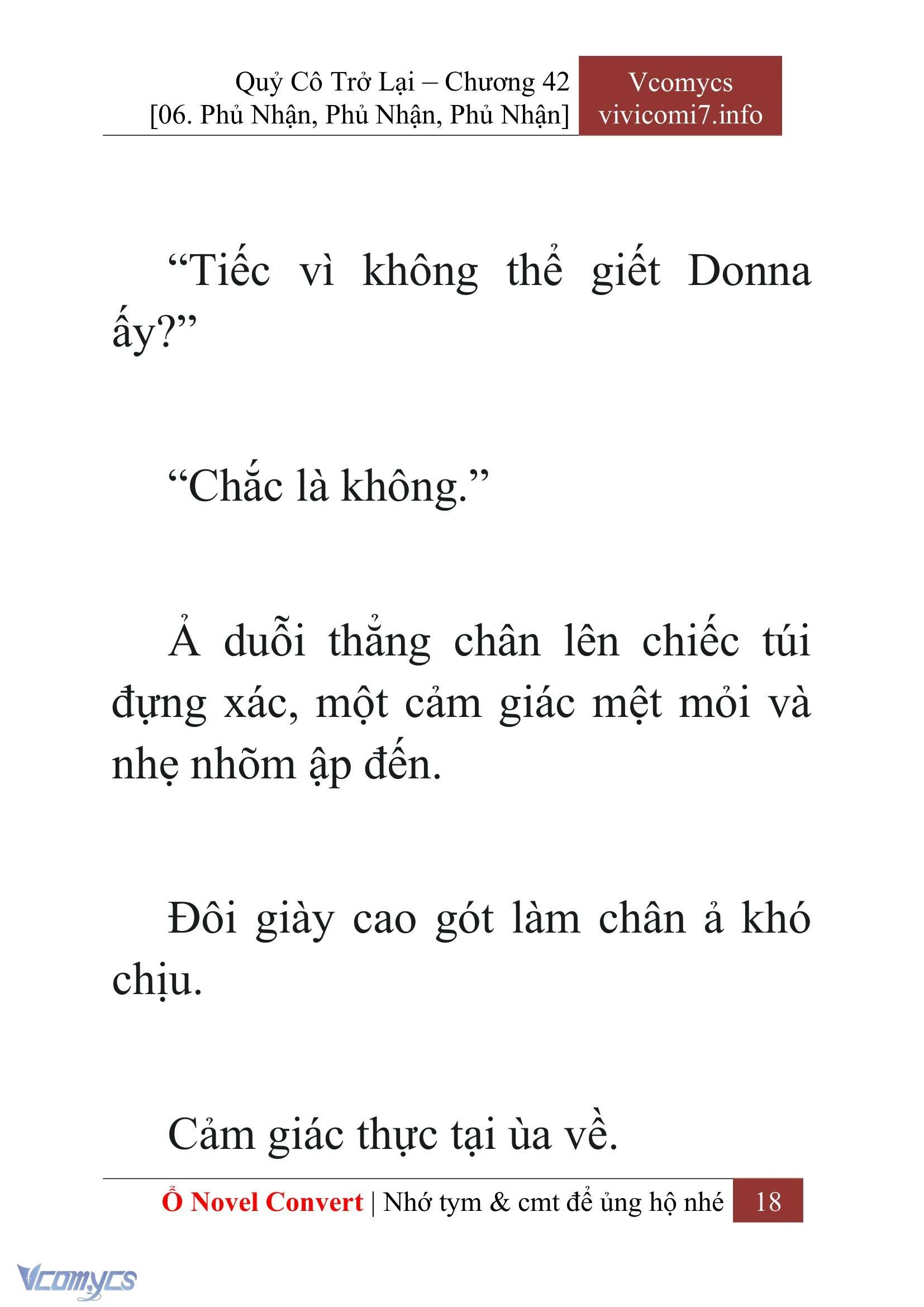 [Novel] Quý Cô Trở Lại Chapter  42 - 20
