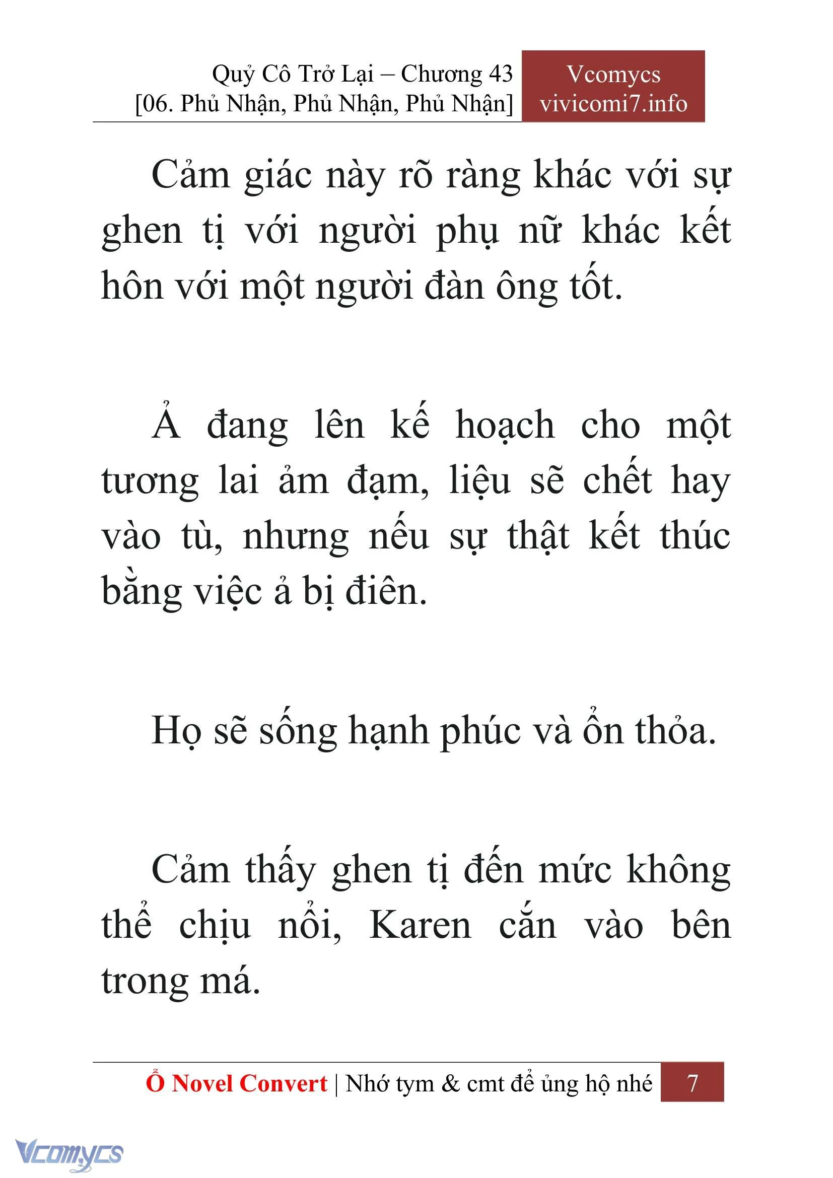 [Novel] Quý Cô Trở Lại Chapter  43 - 9