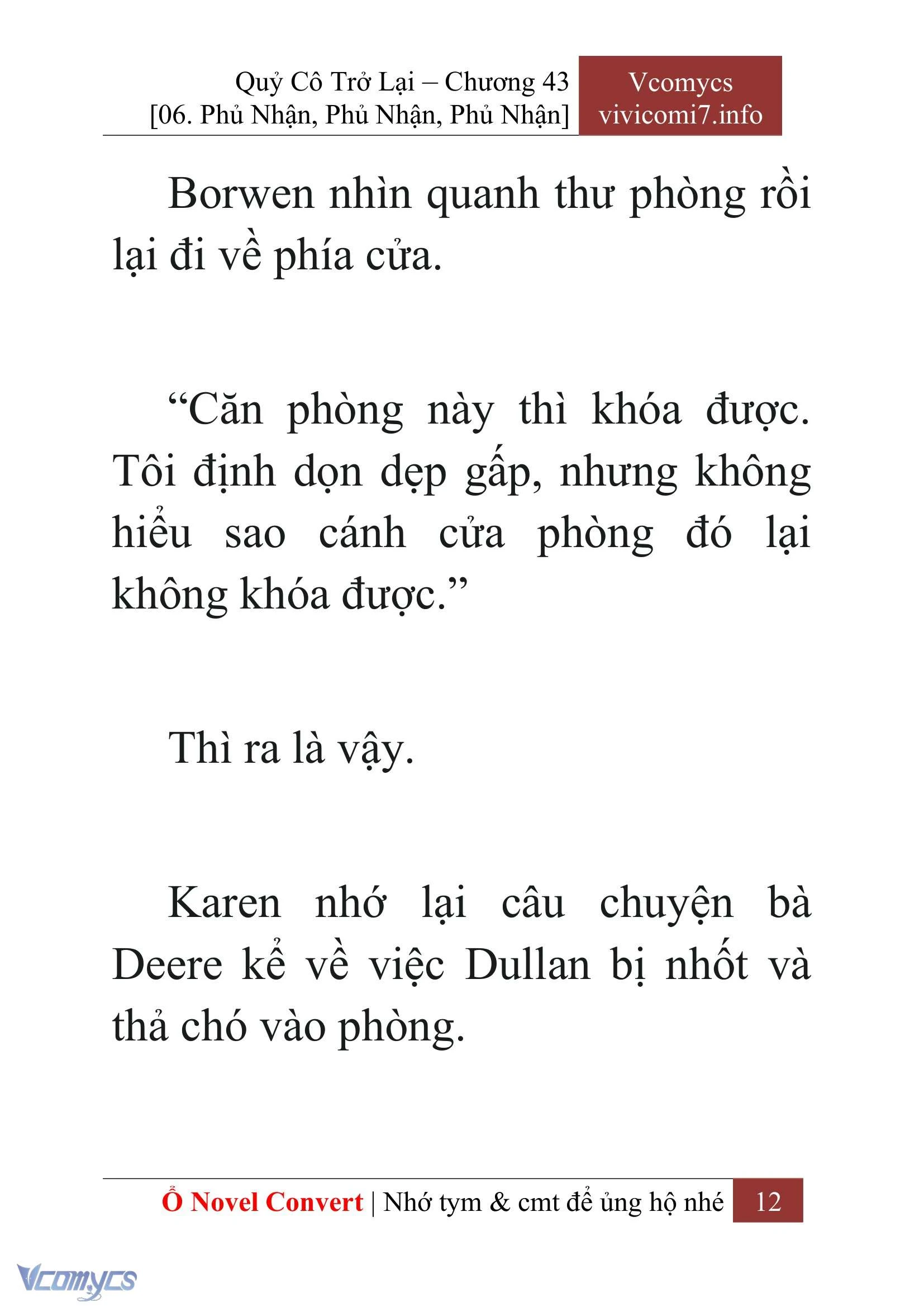 [Novel] Quý Cô Trở Lại Chapter  43 - 14