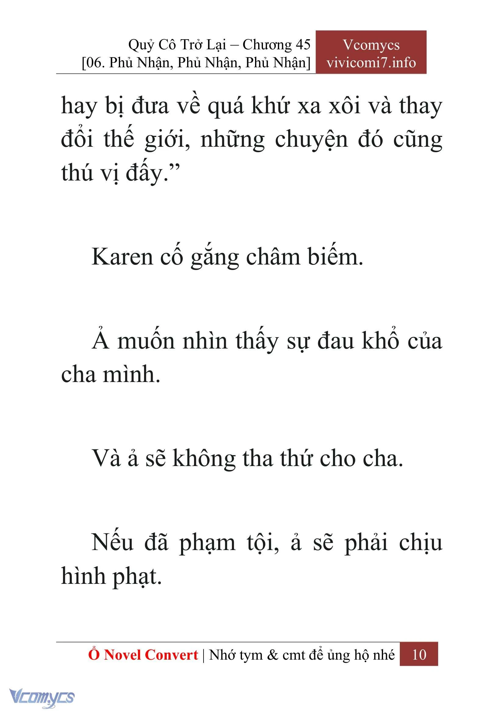 [Novel] Quý Cô Trở Lại Chapter  45 - 12