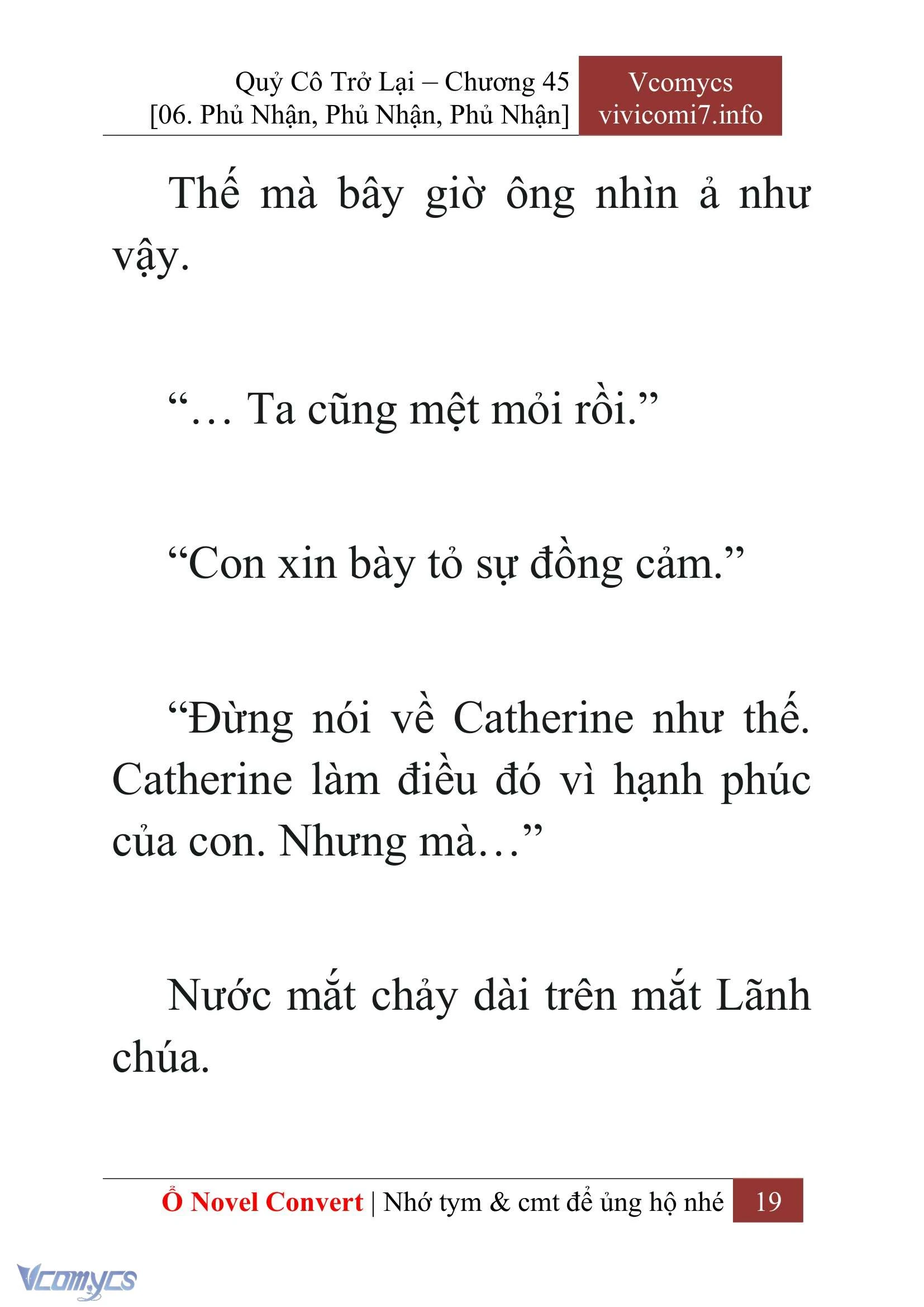 [Novel] Quý Cô Trở Lại Chapter  45 - 21