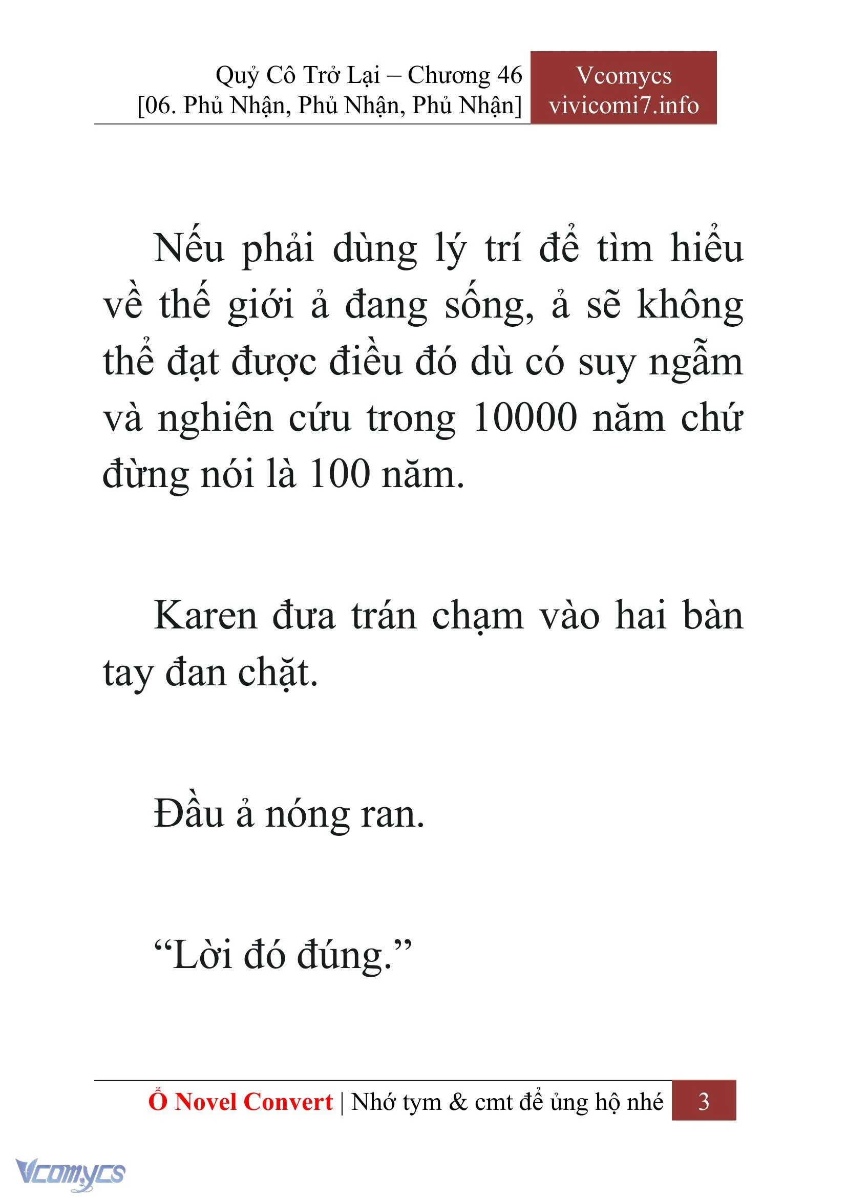 [Novel] Quý Cô Trở Lại Chapter  46 - 5