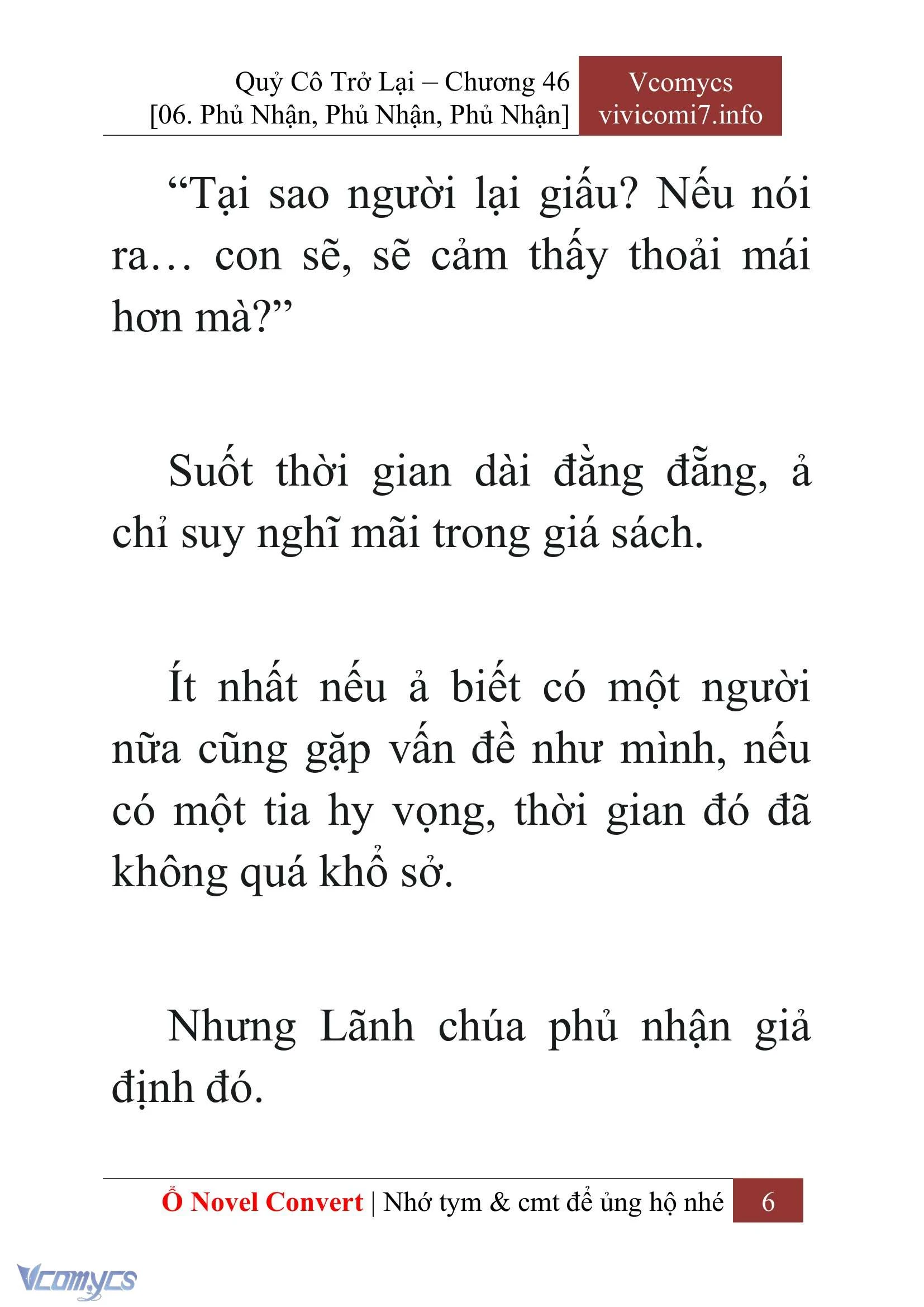 [Novel] Quý Cô Trở Lại Chapter  46 - 8