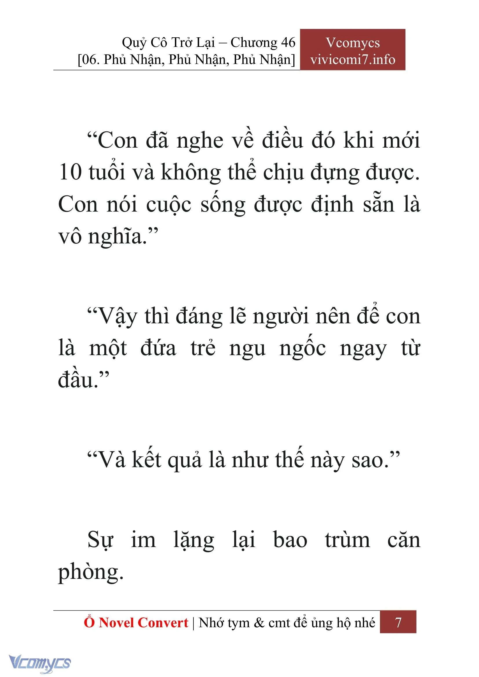 [Novel] Quý Cô Trở Lại Chapter  46 - 9