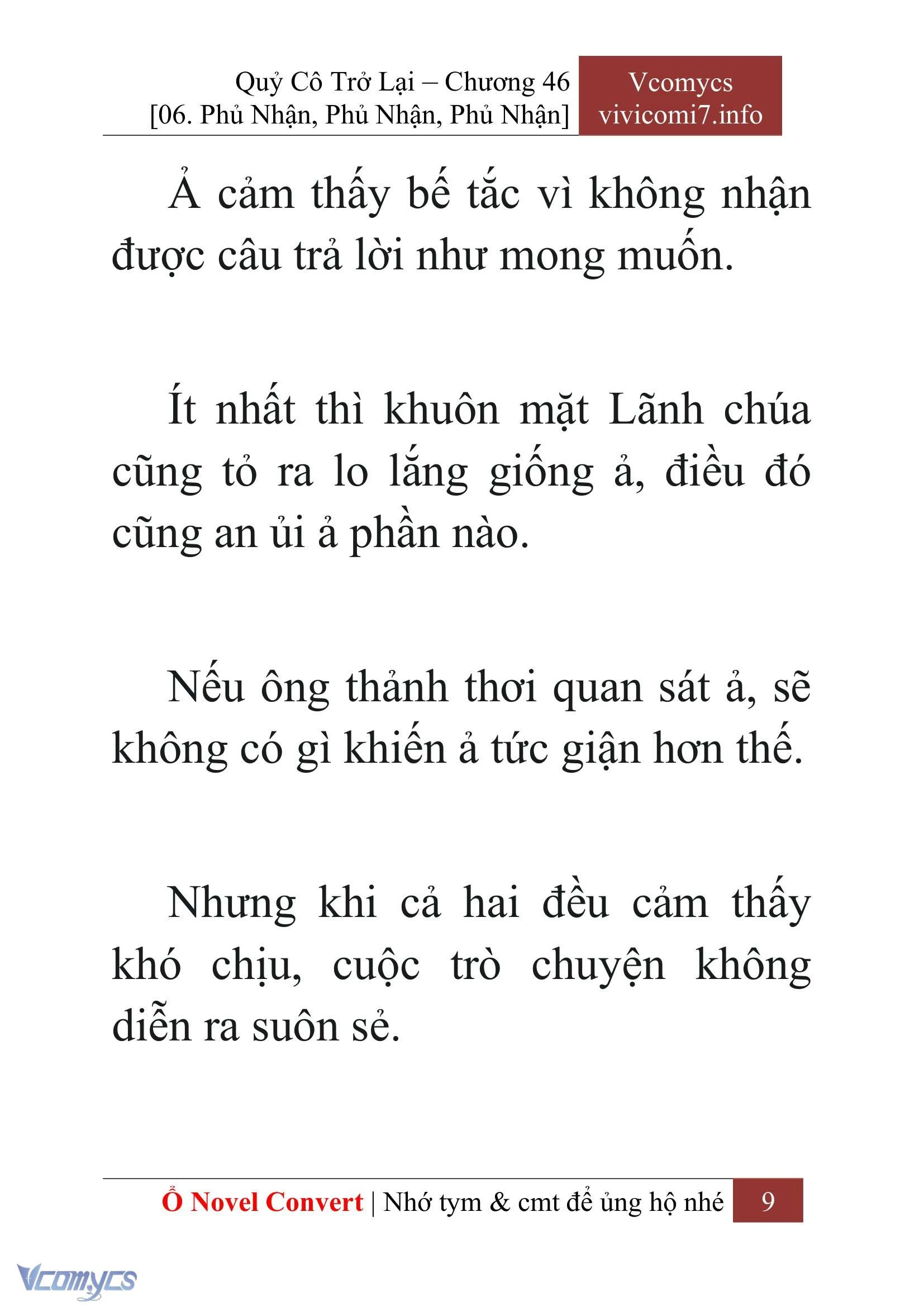 [Novel] Quý Cô Trở Lại Chapter  46 - 11