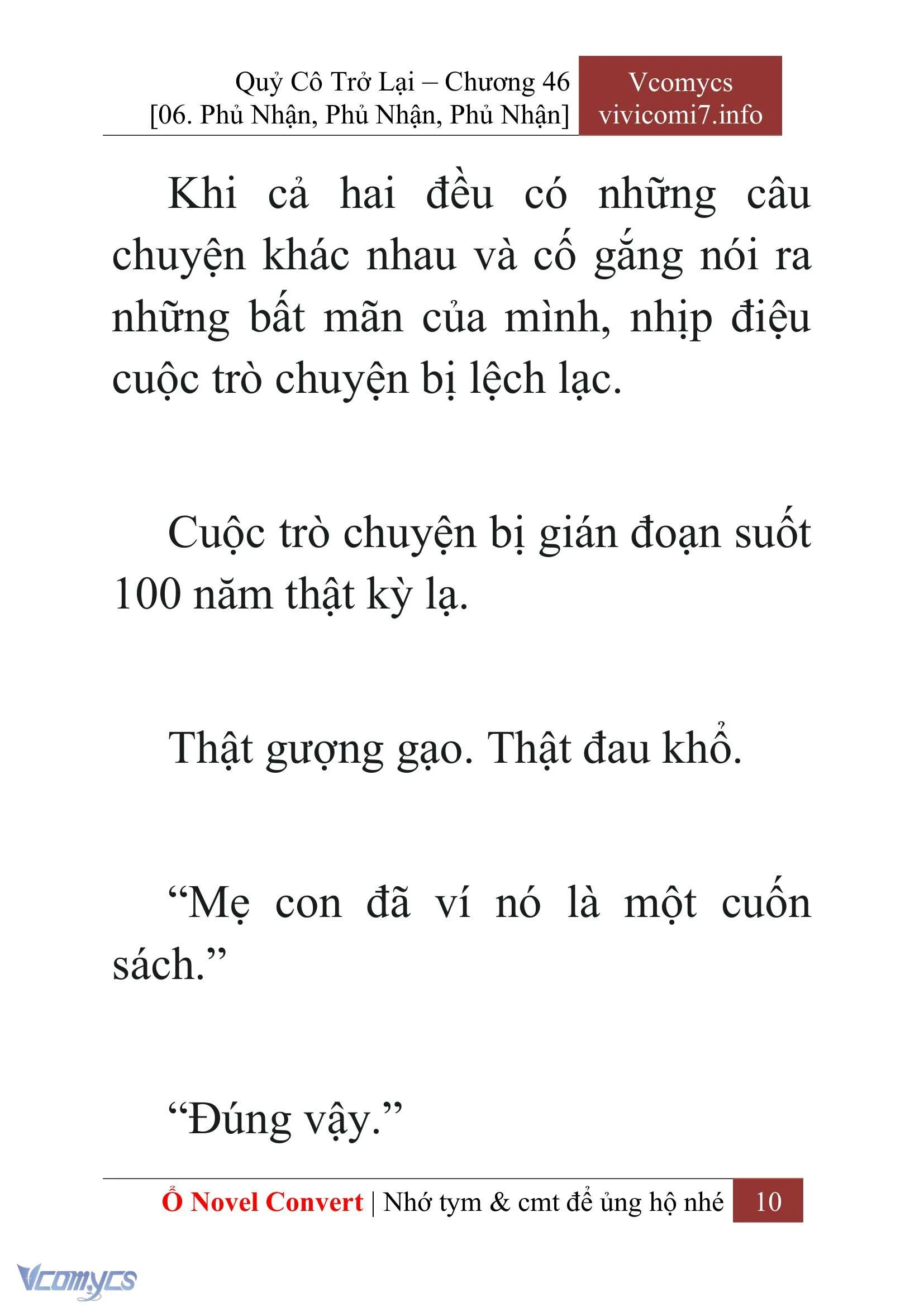 [Novel] Quý Cô Trở Lại Chapter  46 - 12