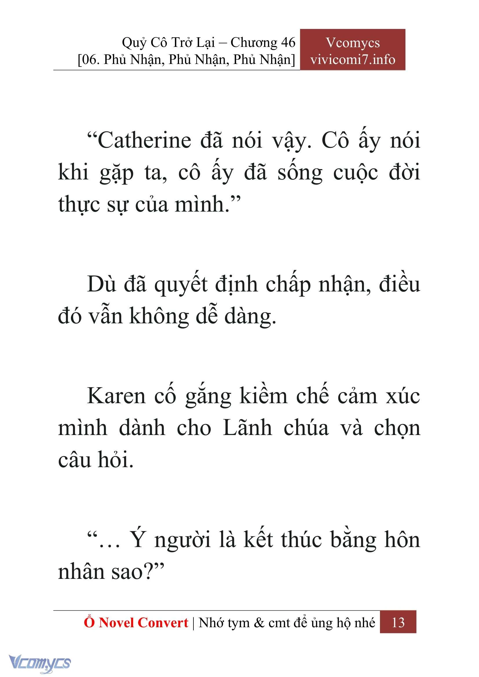 [Novel] Quý Cô Trở Lại Chapter  46 - 15