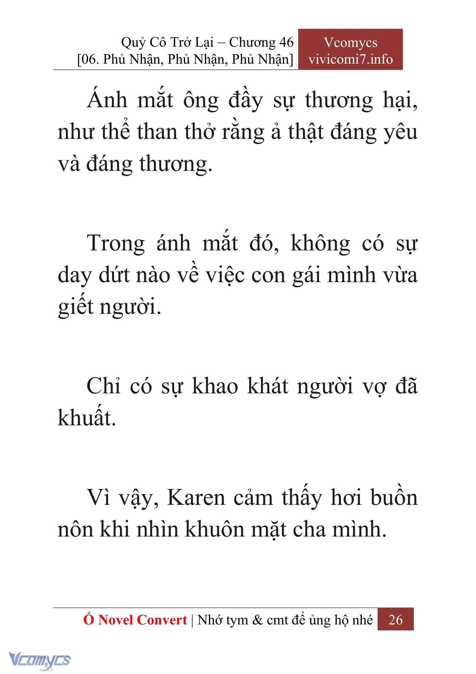 [Novel] Quý Cô Trở Lại Chapter  46 - 28